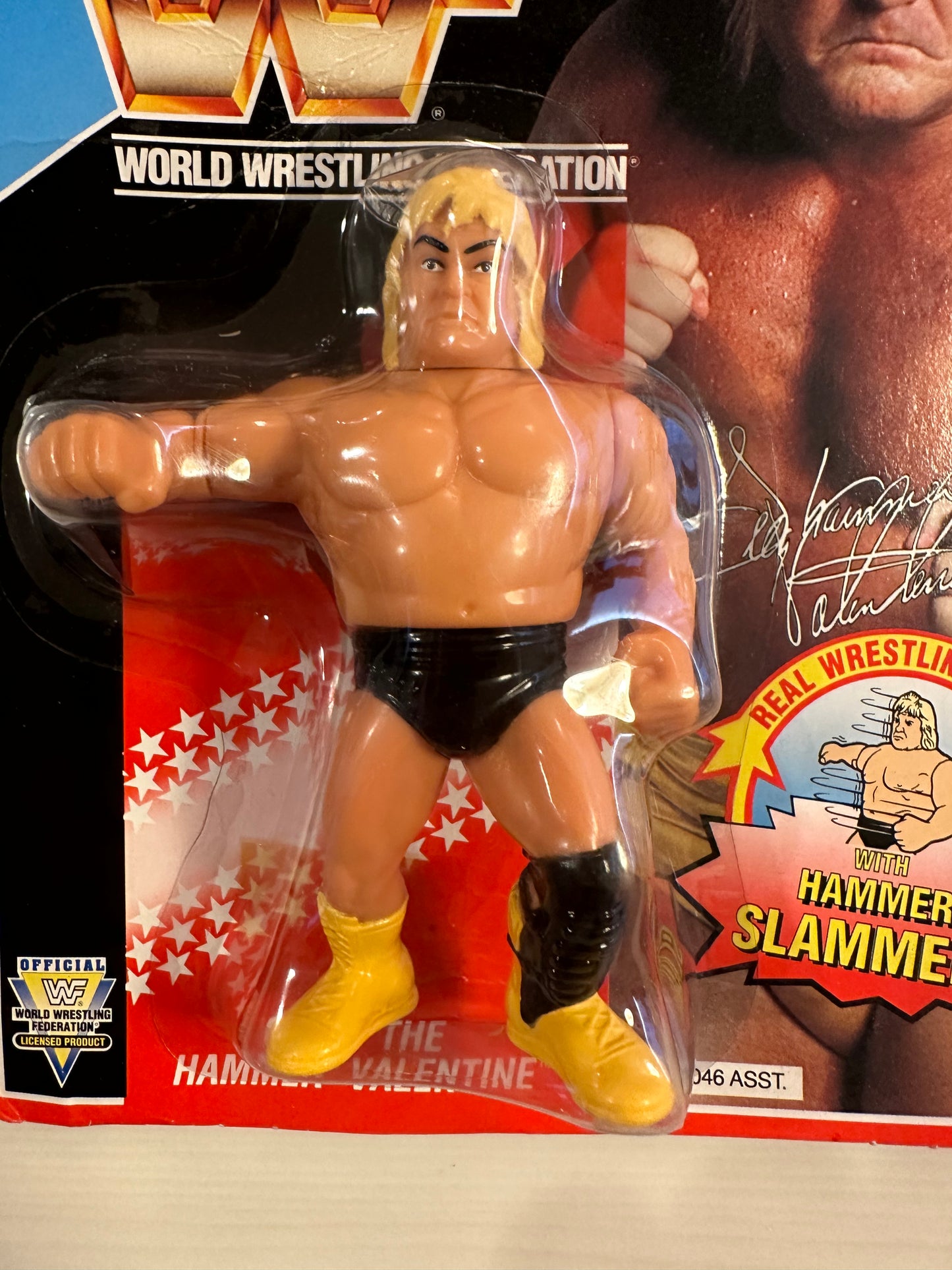 Greg the Hammer Valentine Series 3 WWF Hasbro