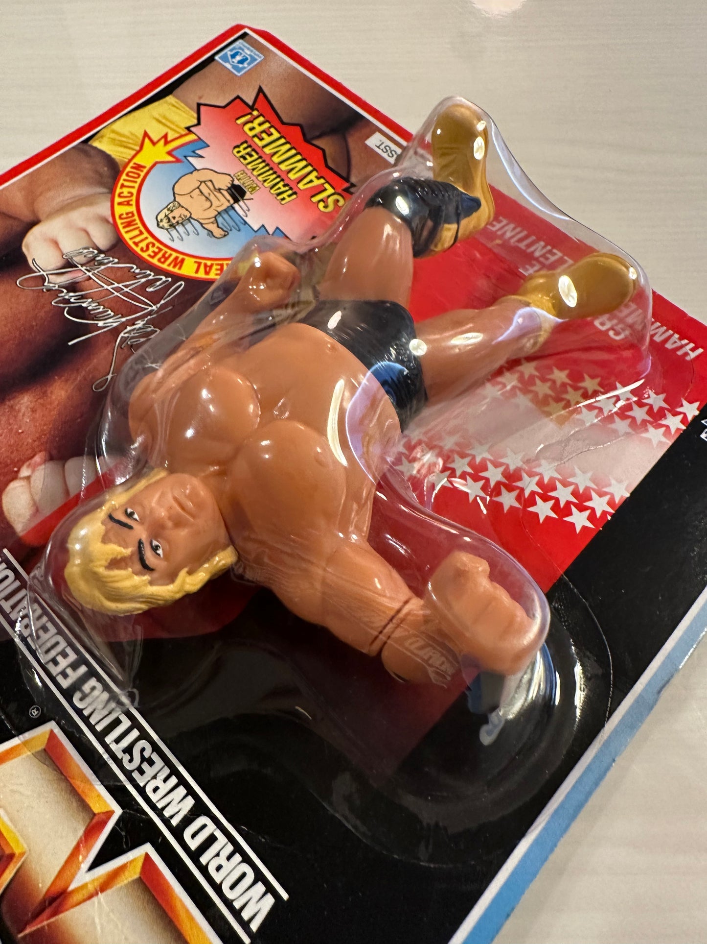 Greg the Hammer Valentine Series 3 WWF Hasbro