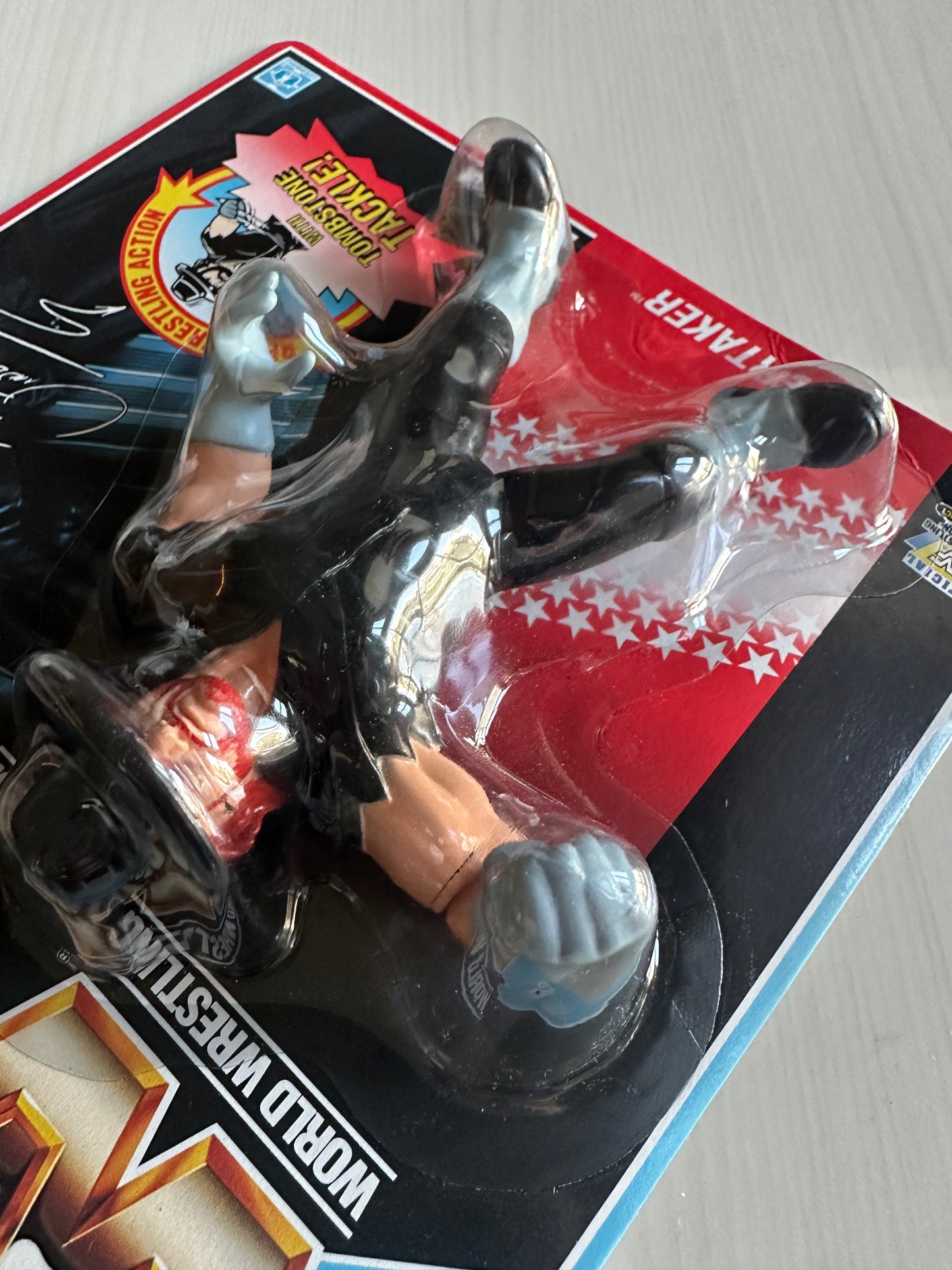 The Undertaker Series 4 WWF Hasbro MOC figure