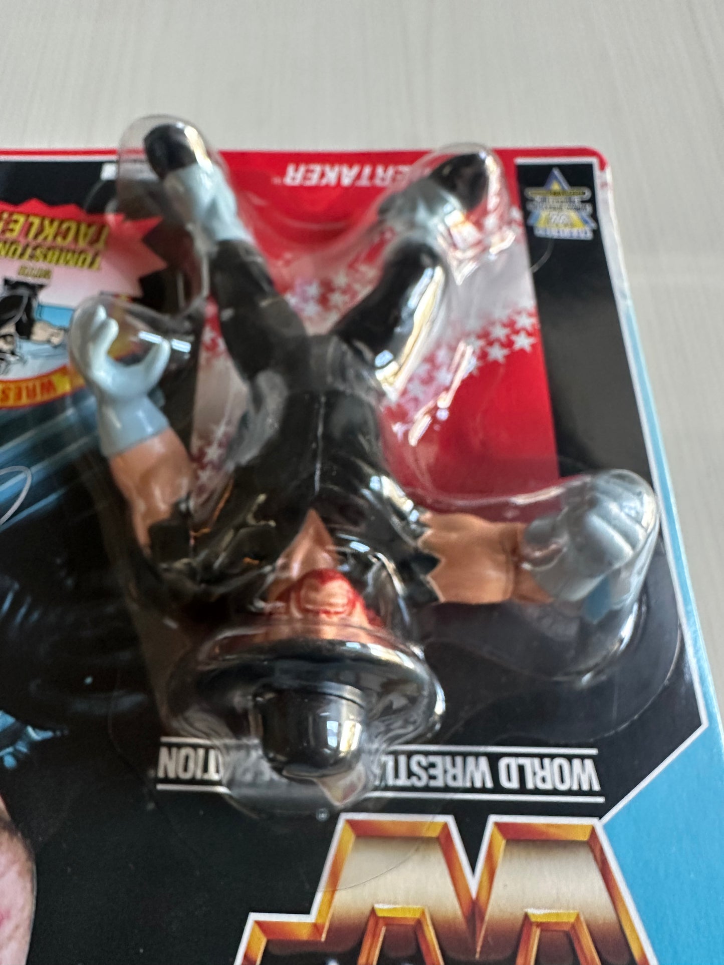 The Undertaker Series 4 WWF Hasbro MOC figure