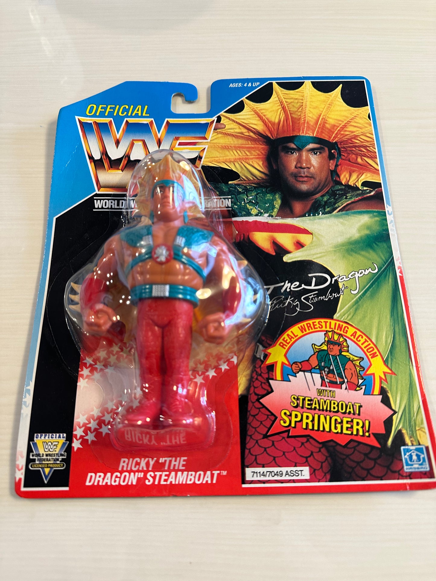Ricky the Dragon Steamboat Series 4 WWF Hasbro