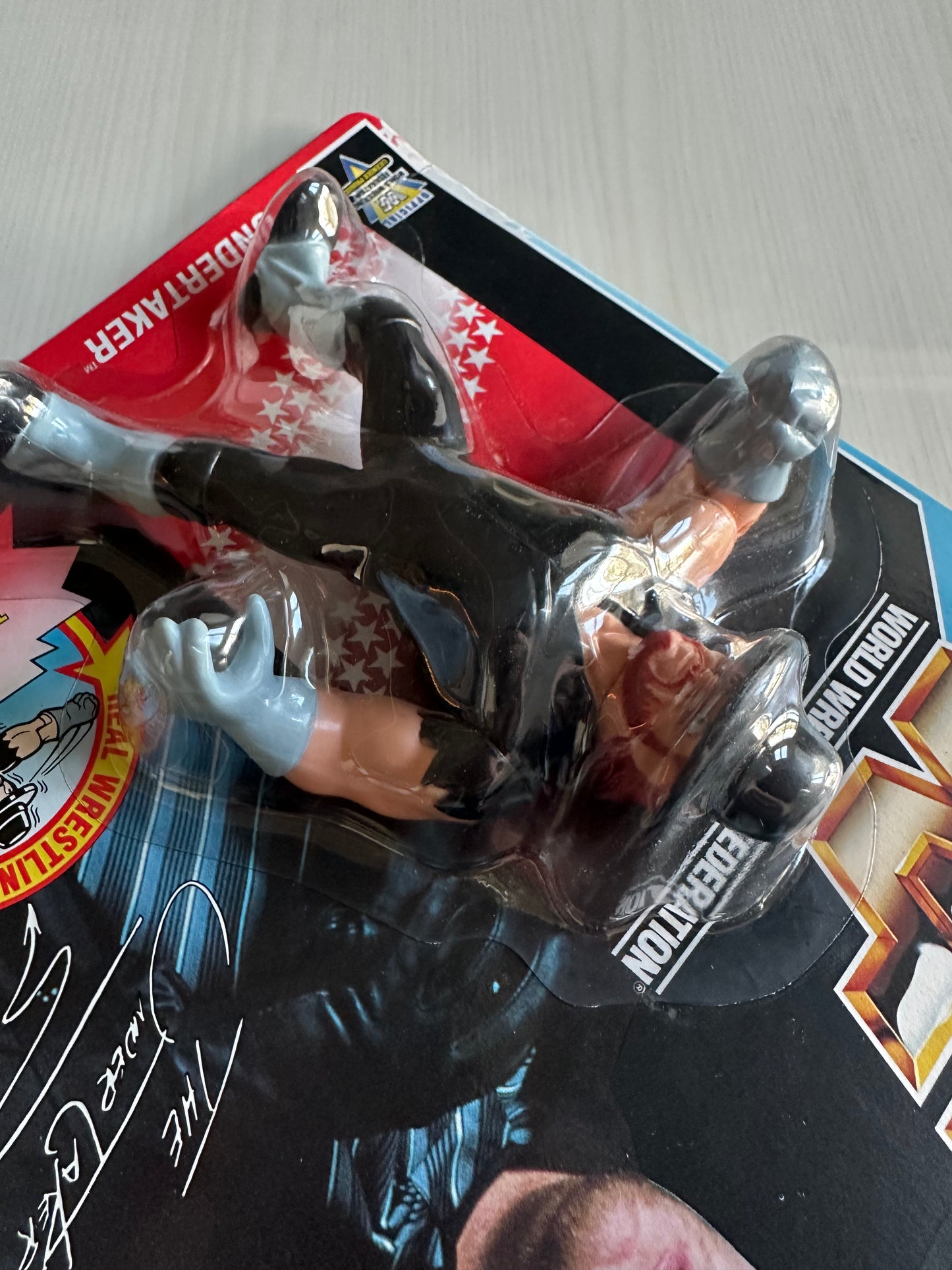 The Undertaker Series 4 WWF Hasbro MOC figure