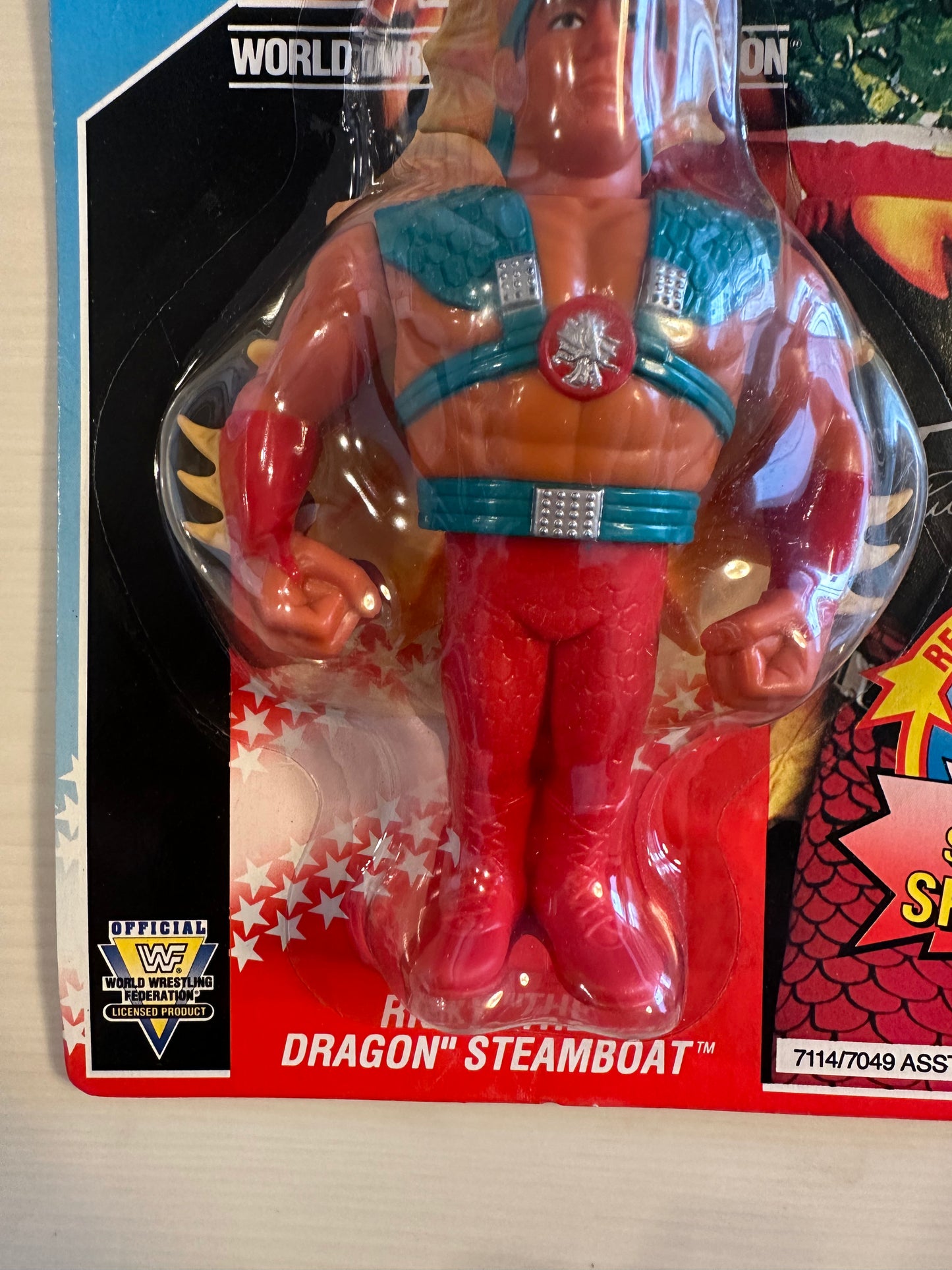 Ricky the Dragon Steamboat Series 4 WWF Hasbro