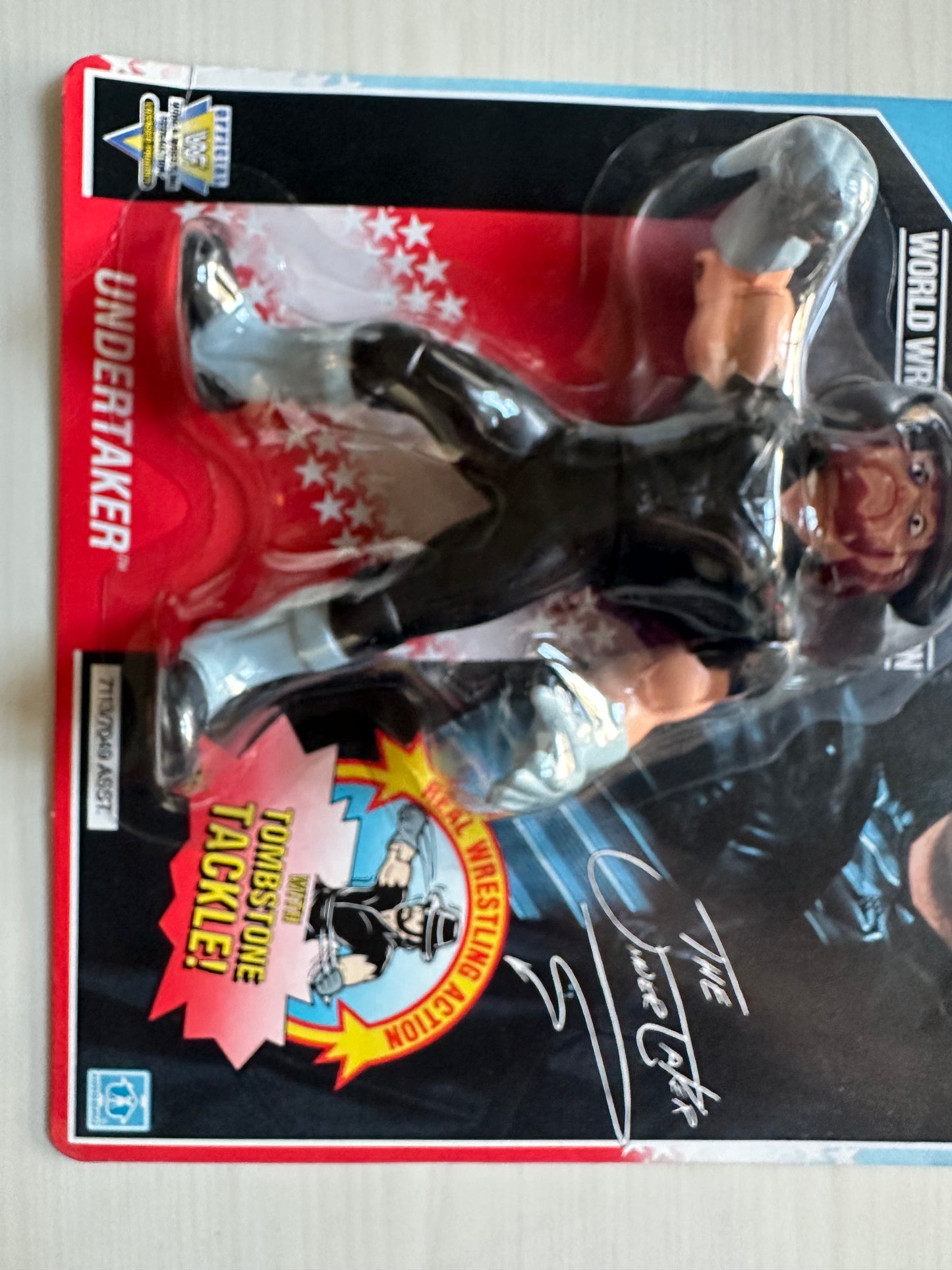 The Undertaker Series 4 WWF Hasbro MOC figure