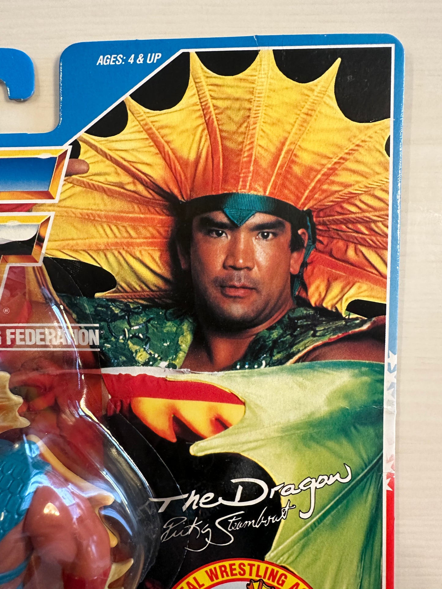 Ricky the Dragon Steamboat Series 4 WWF Hasbro