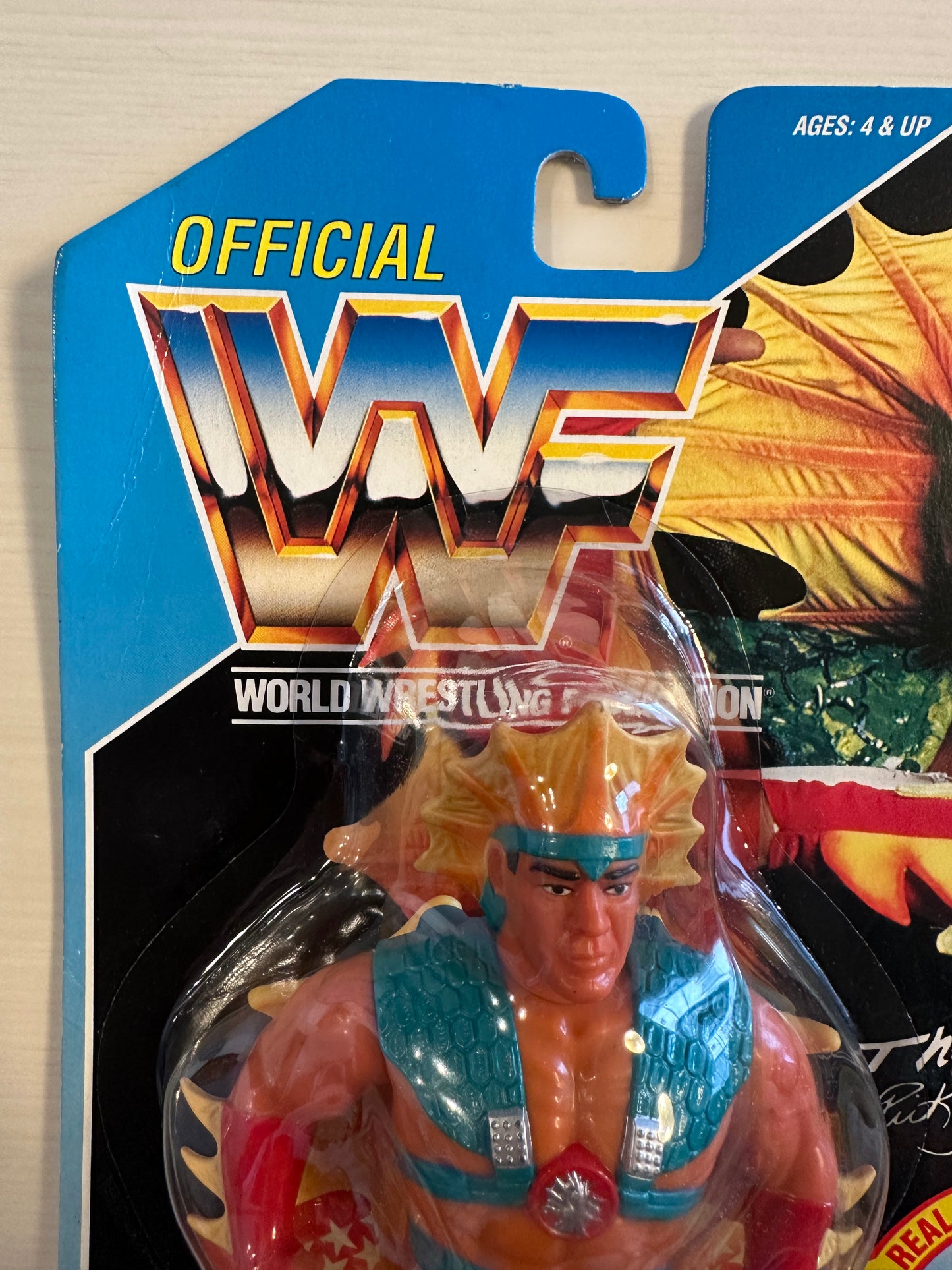 Ricky the Dragon Steamboat Series 4 WWF Hasbro