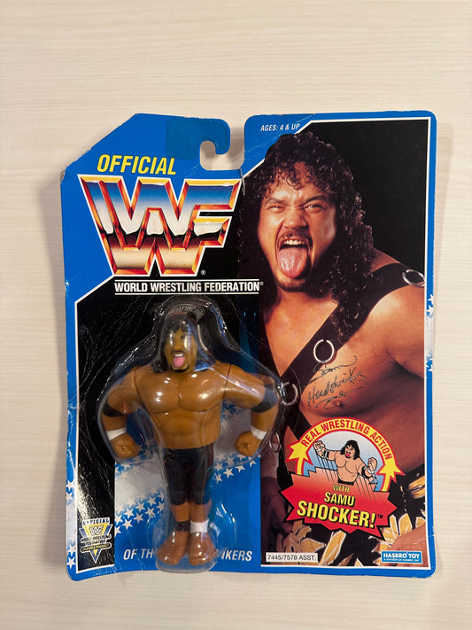 Samu the Headshrinker Series 10 WWF Hasbro