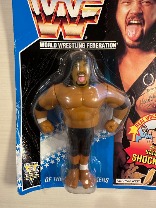 Samu the Headshrinker Series 10 WWF Hasbro