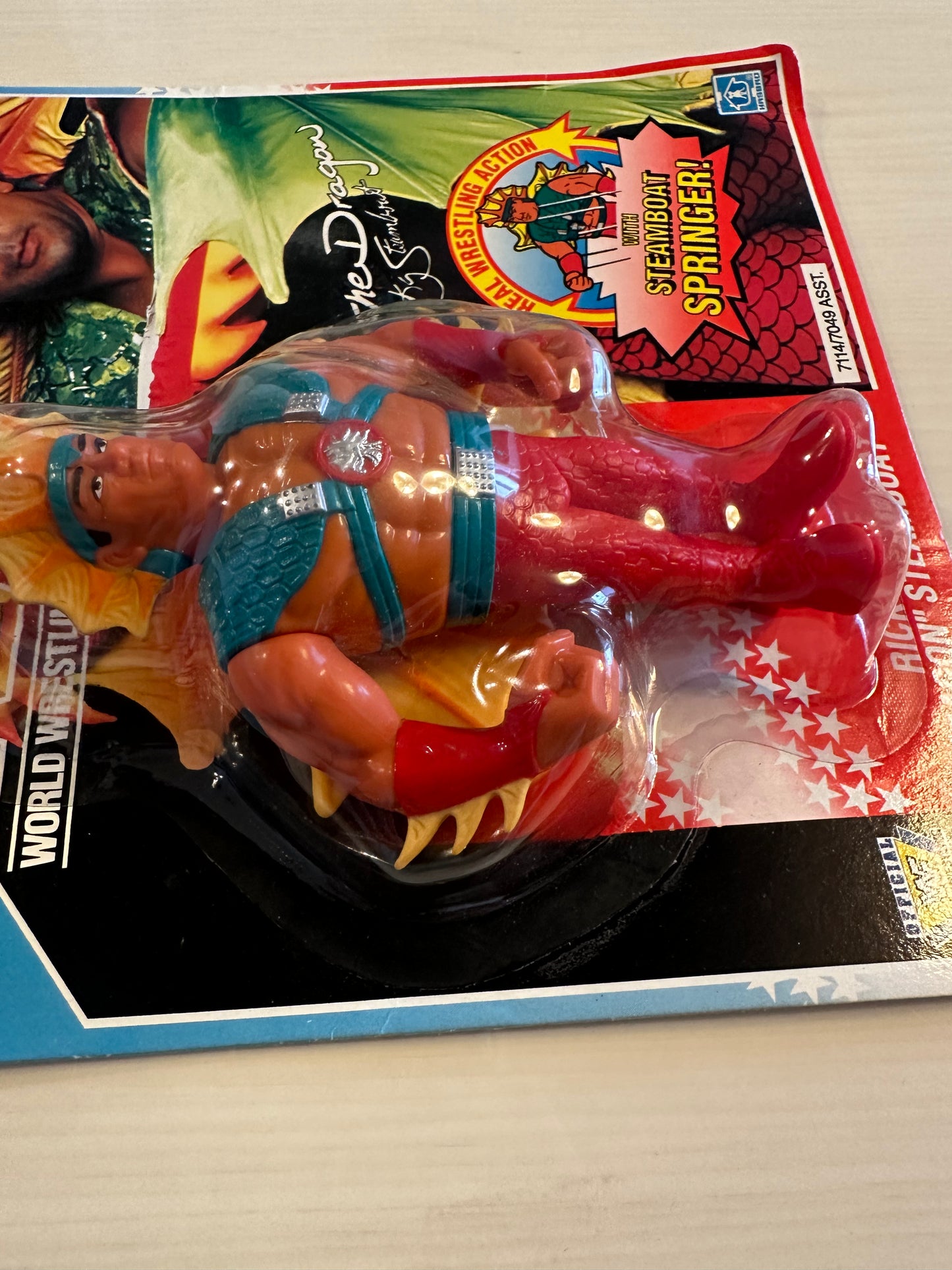 Ricky the Dragon Steamboat Series 4 WWF Hasbro