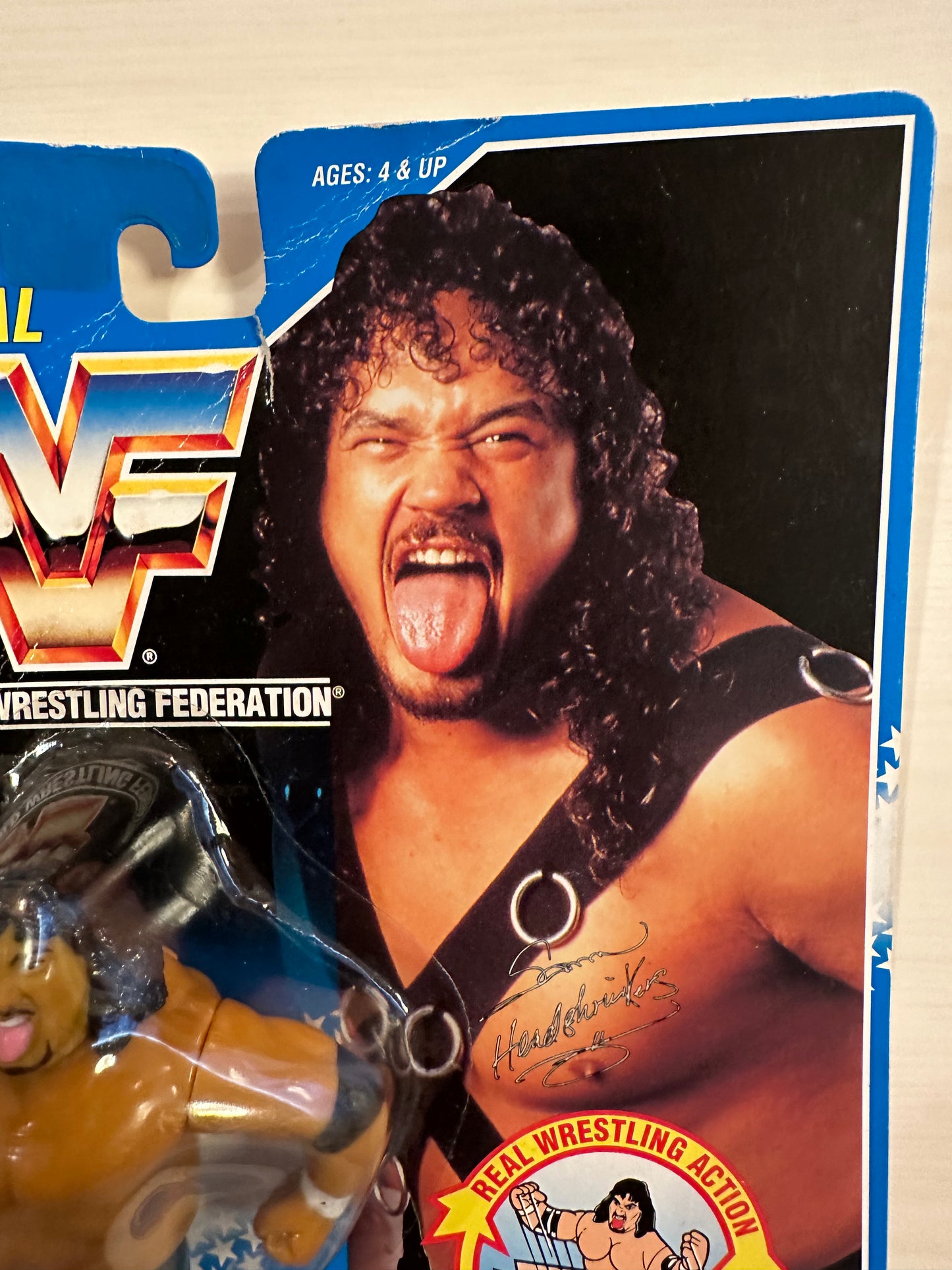 Samu the Headshrinker Series 10 WWF Hasbro