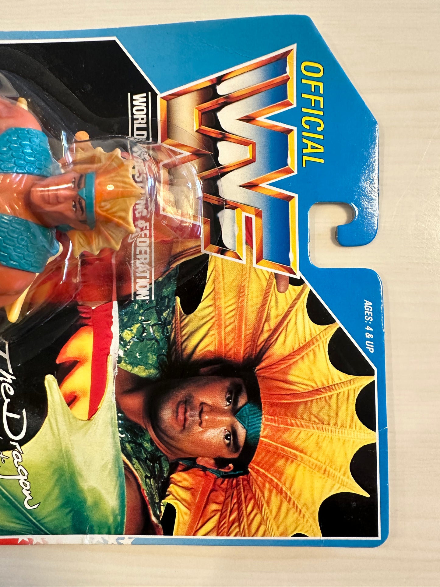 Ricky the Dragon Steamboat Series 4 WWF Hasbro