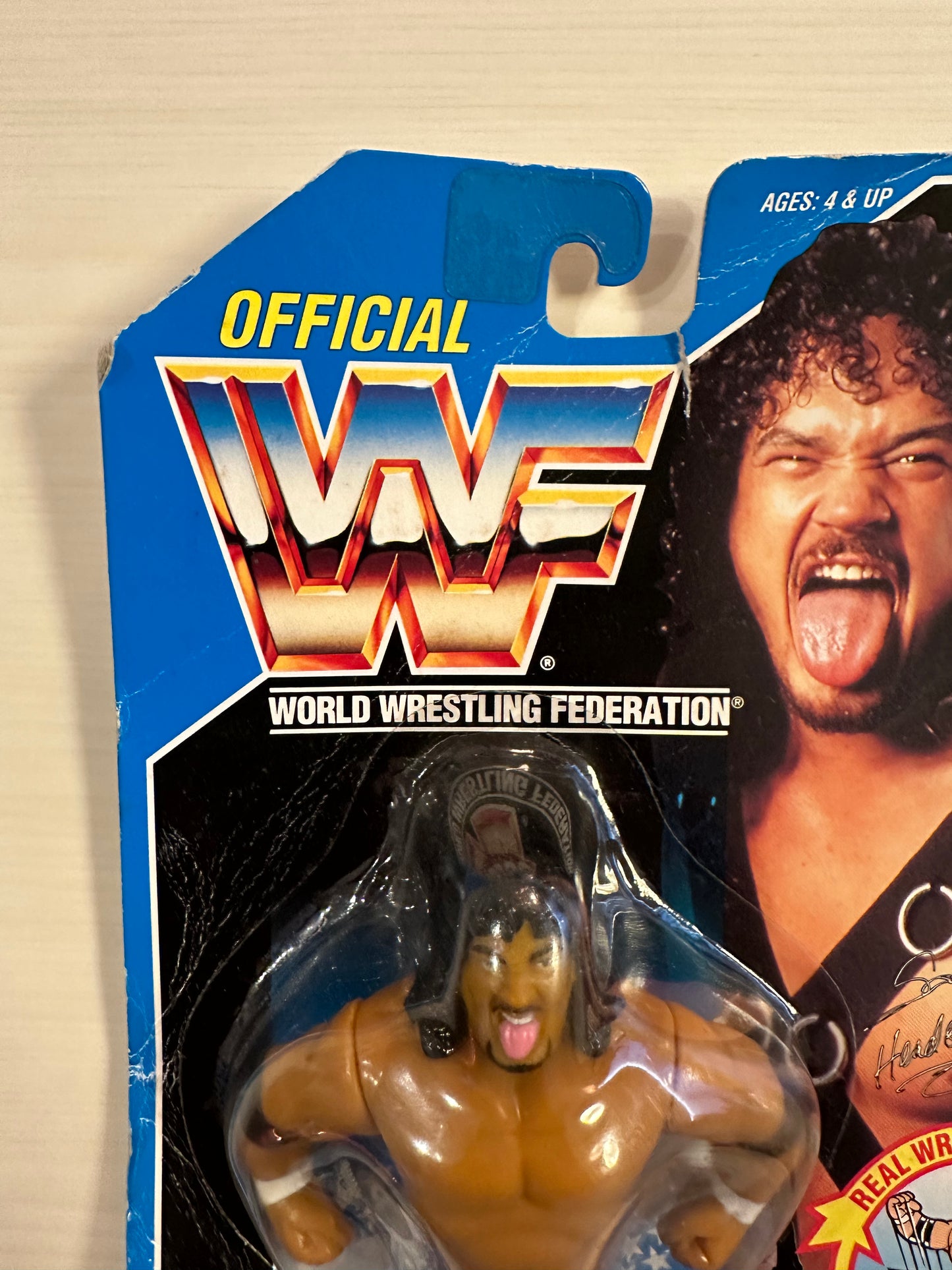 Samu the Headshrinker Series 10 WWF Hasbro