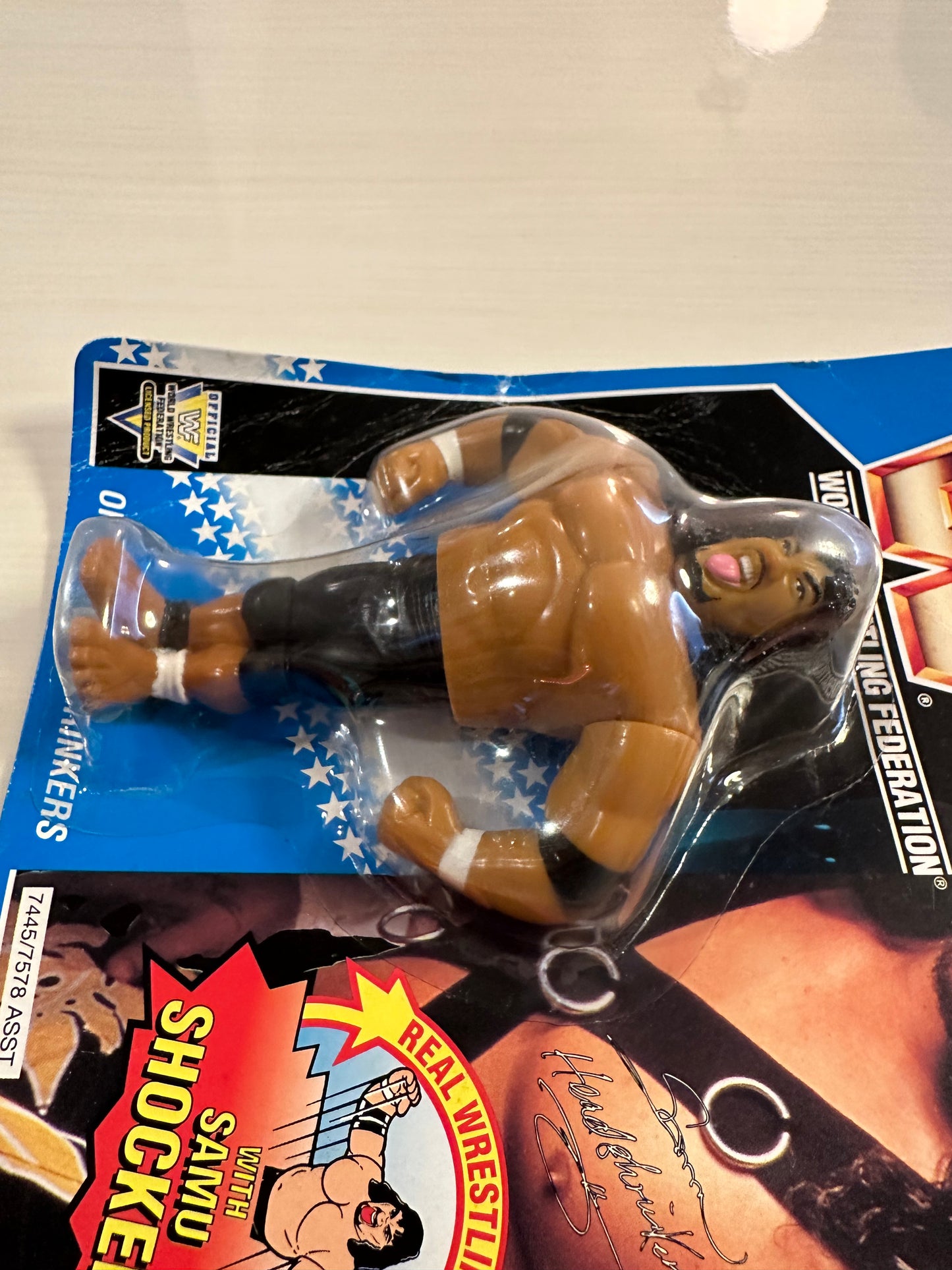 Samu the Headshrinker Series 10 WWF Hasbro