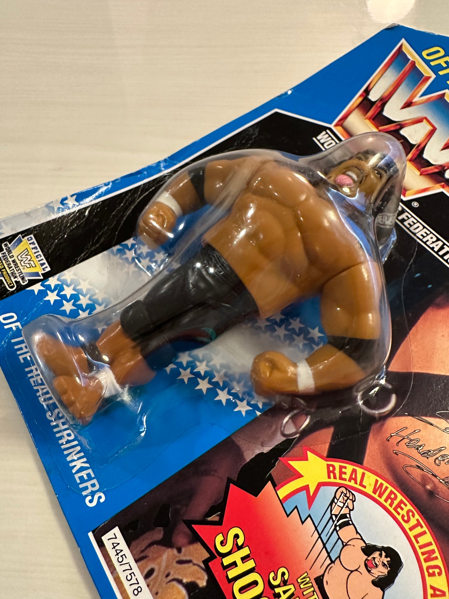 Samu the Headshrinker Series 10 WWF Hasbro