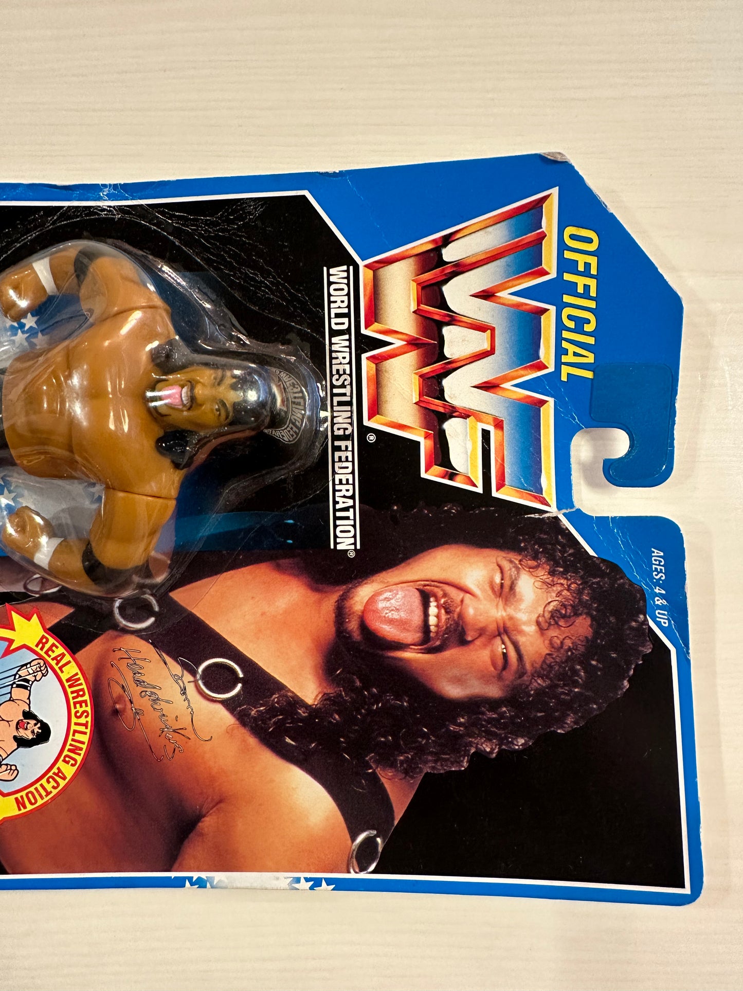 Samu the Headshrinker Series 10 WWF Hasbro