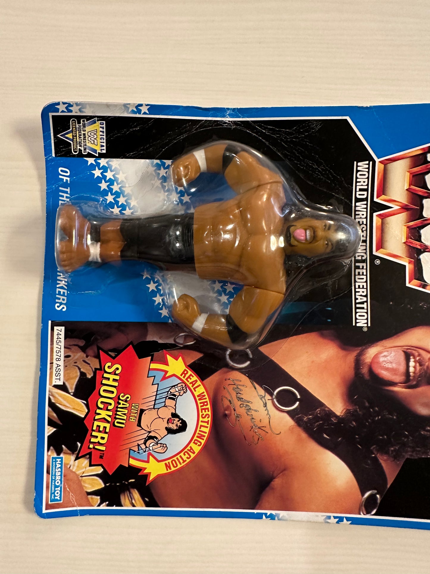 Samu the Headshrinker Series 10 WWF Hasbro