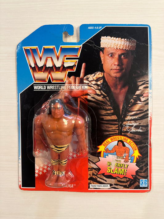 Superfly Jimmy Snuka Series 2 WWF Hasbro