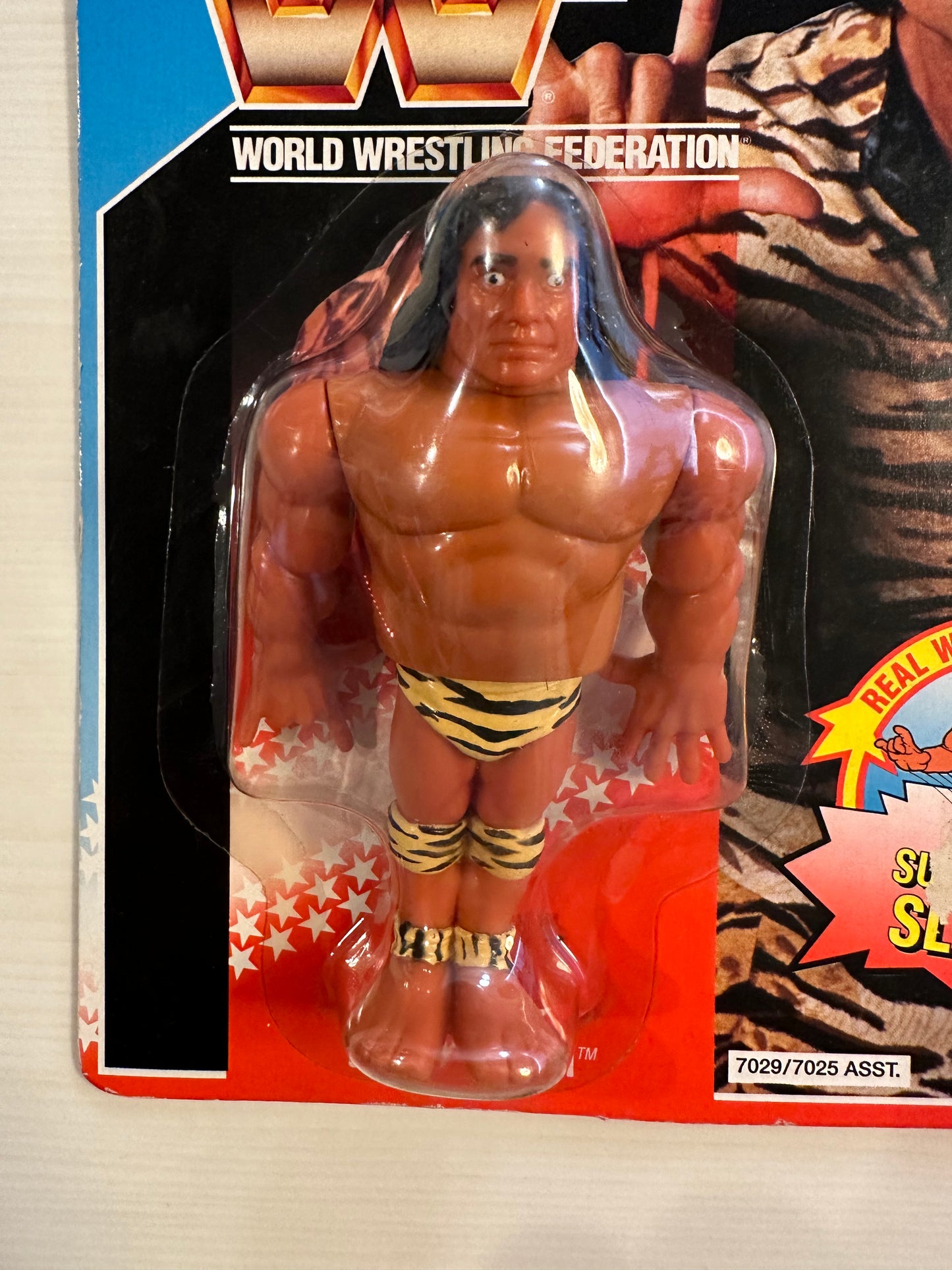 Superfly Jimmy Snuka Series 2 WWF Hasbro