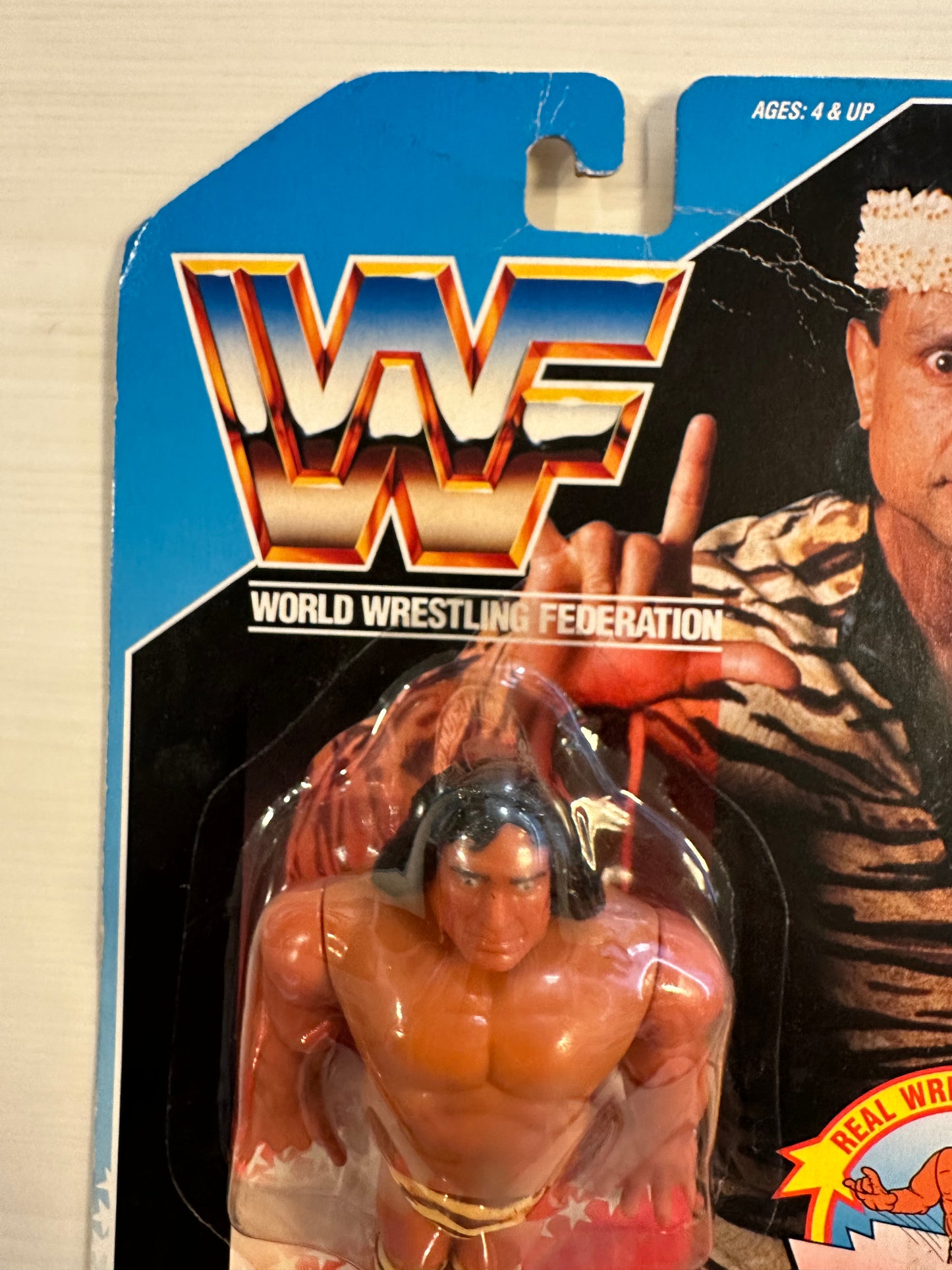 Superfly Jimmy Snuka Series 2 WWF Hasbro