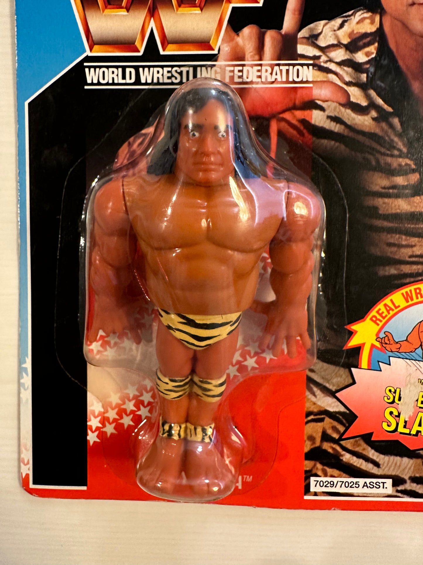 Superfly Jimmy Snuka Series 2 WWF Hasbro