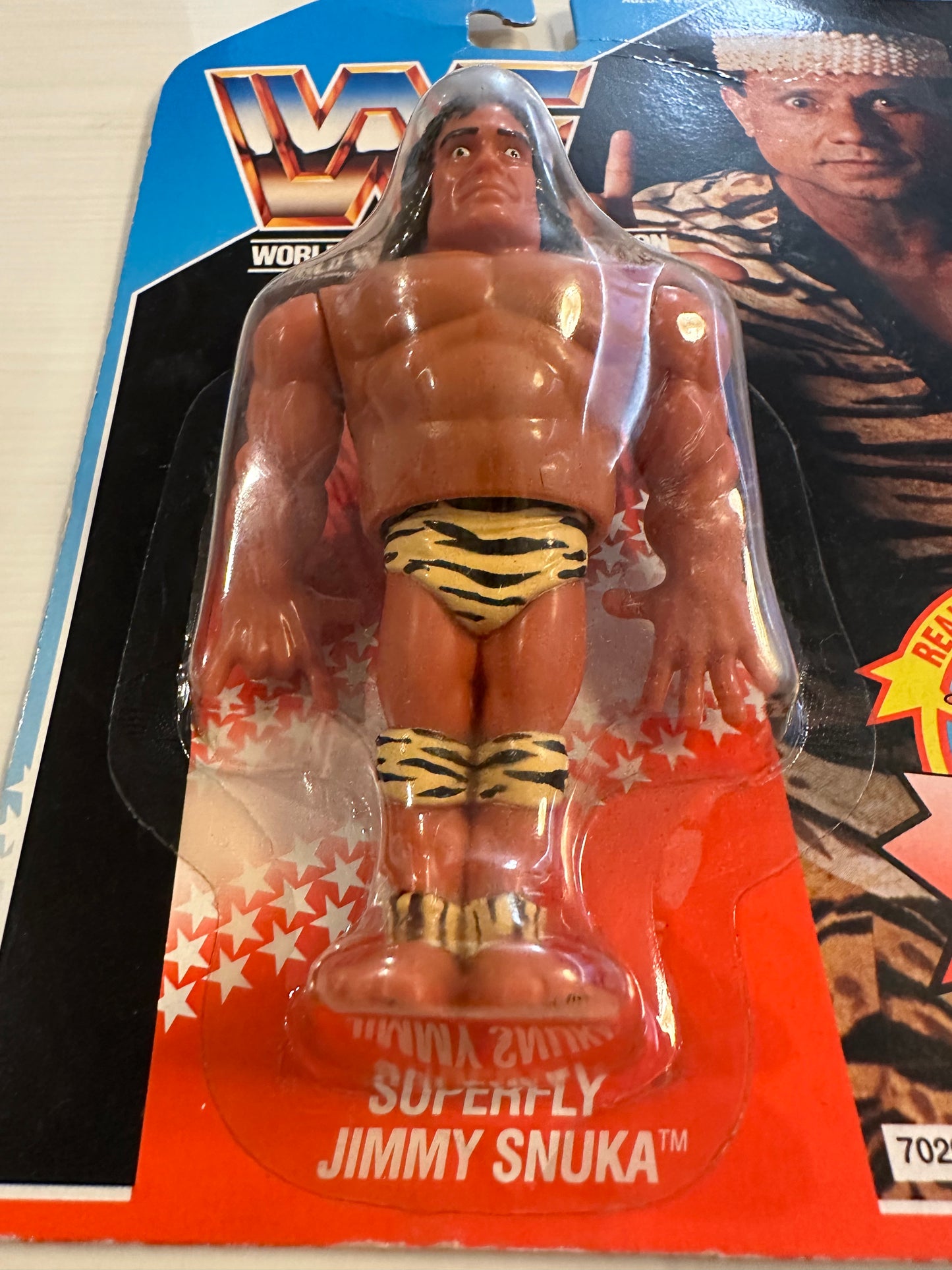 Superfly Jimmy Snuka Series 2 WWF Hasbro