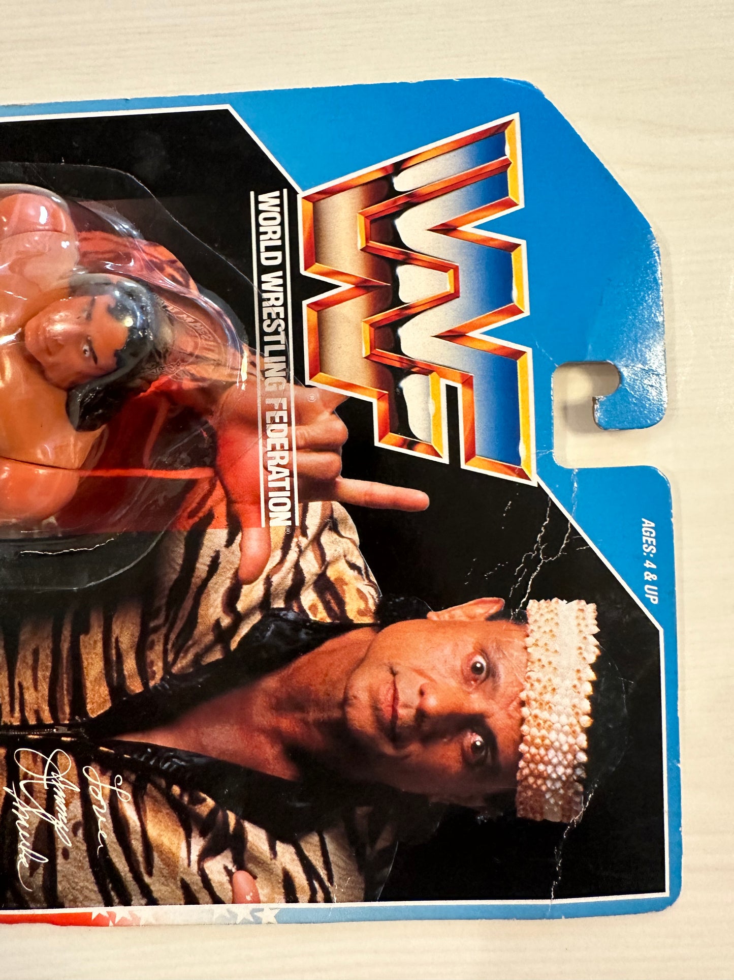 Superfly Jimmy Snuka Series 2 WWF Hasbro