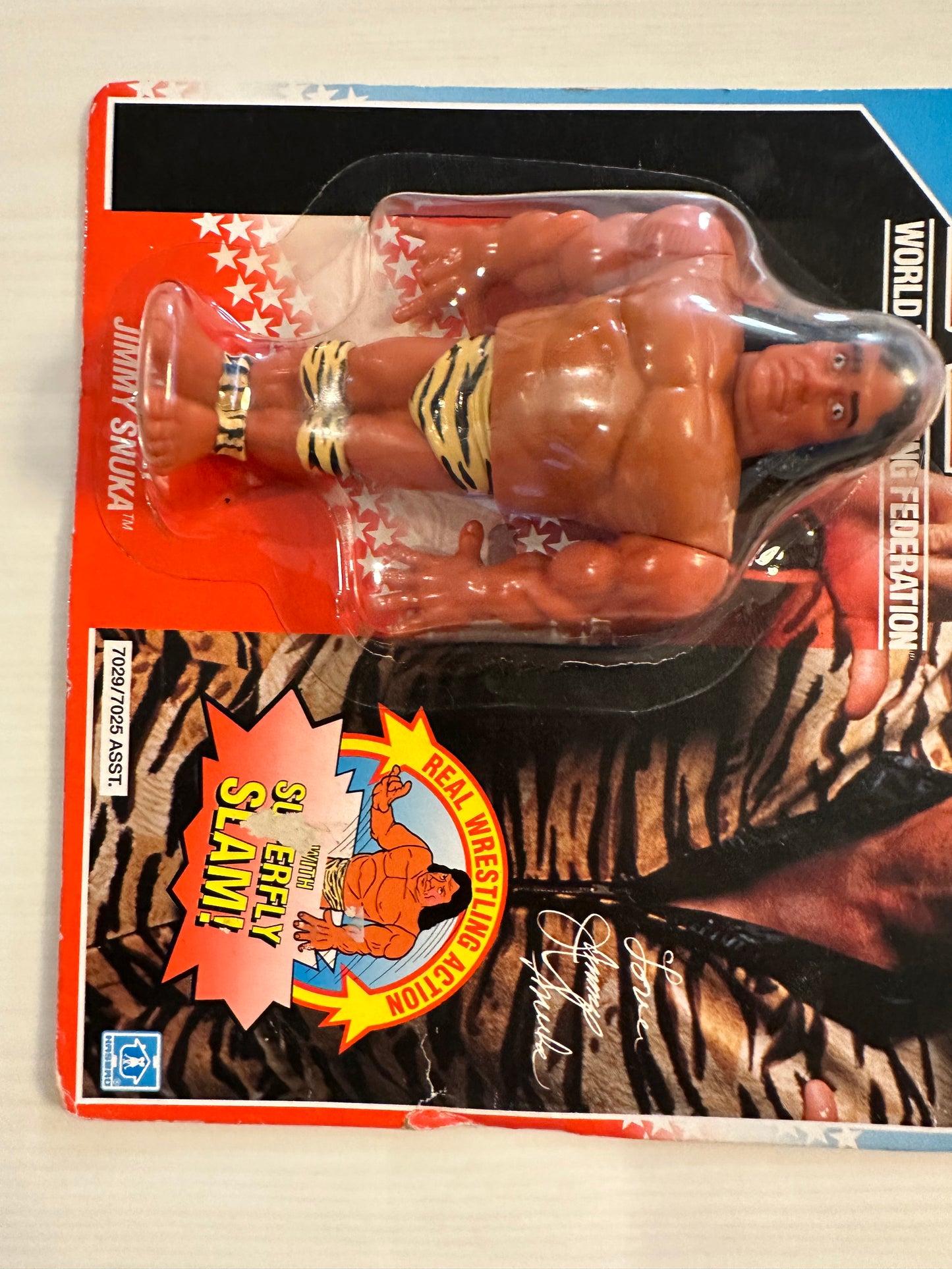 Superfly Jimmy Snuka Series 2 WWF Hasbro