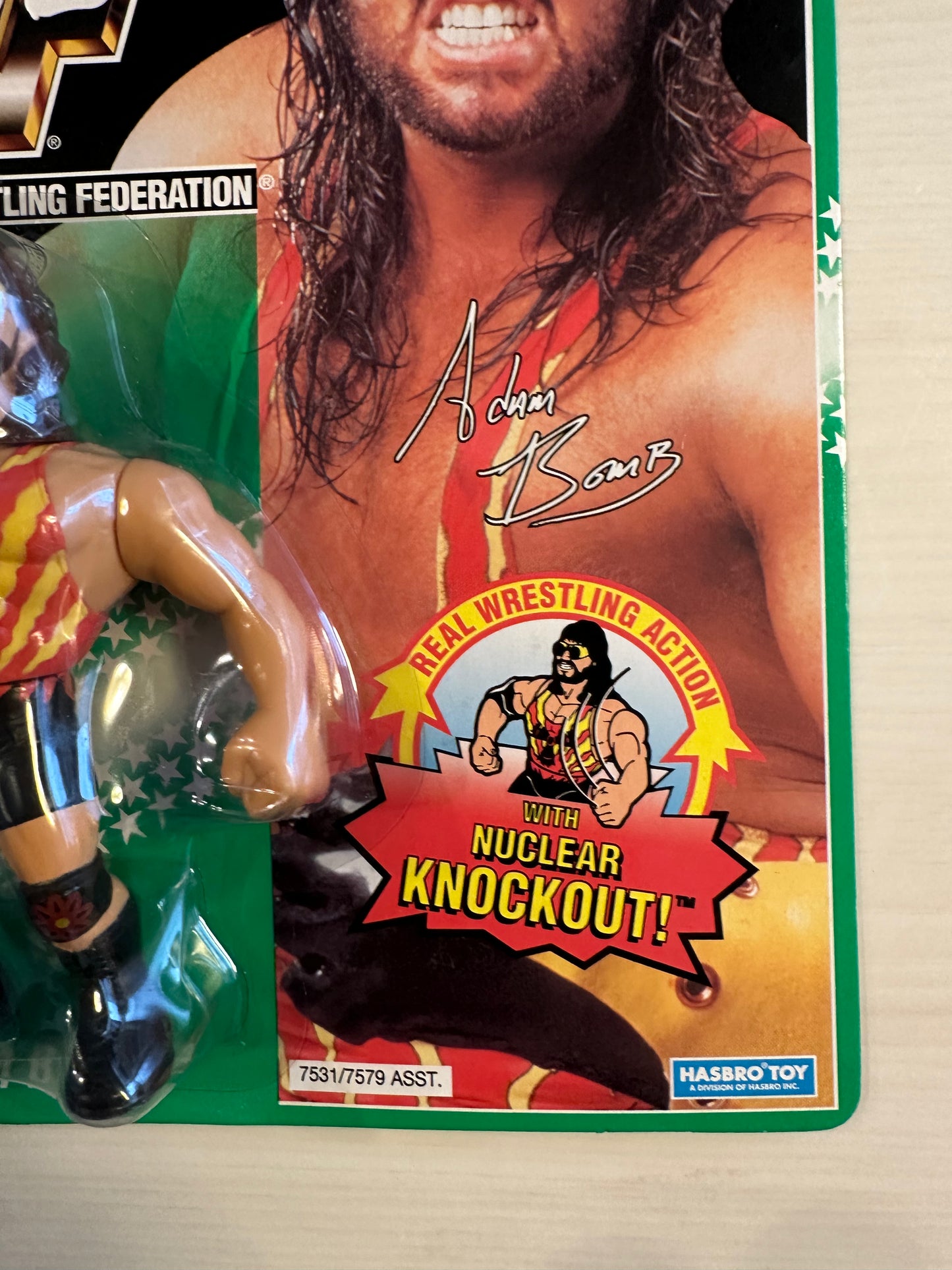 Adam Bomb Series 11 WWF Hasbro