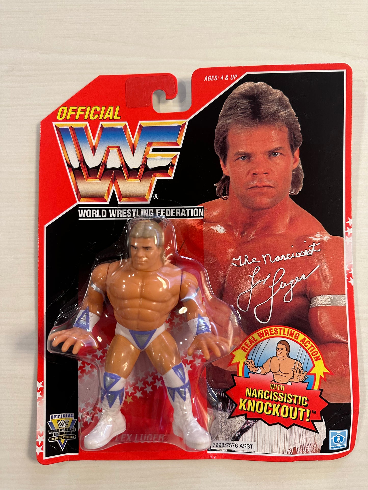 Lex Luger Series 8 WWF Hasbro