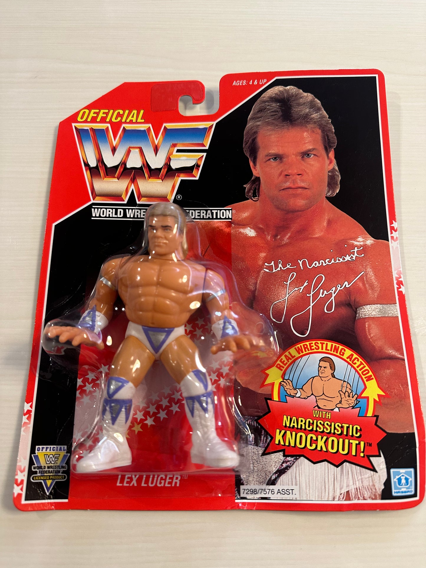 Lex Luger Series 8 WWF Hasbro