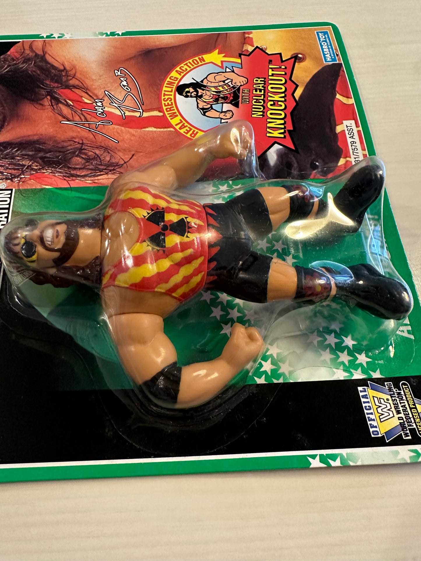Adam Bomb Series 11 WWF Hasbro