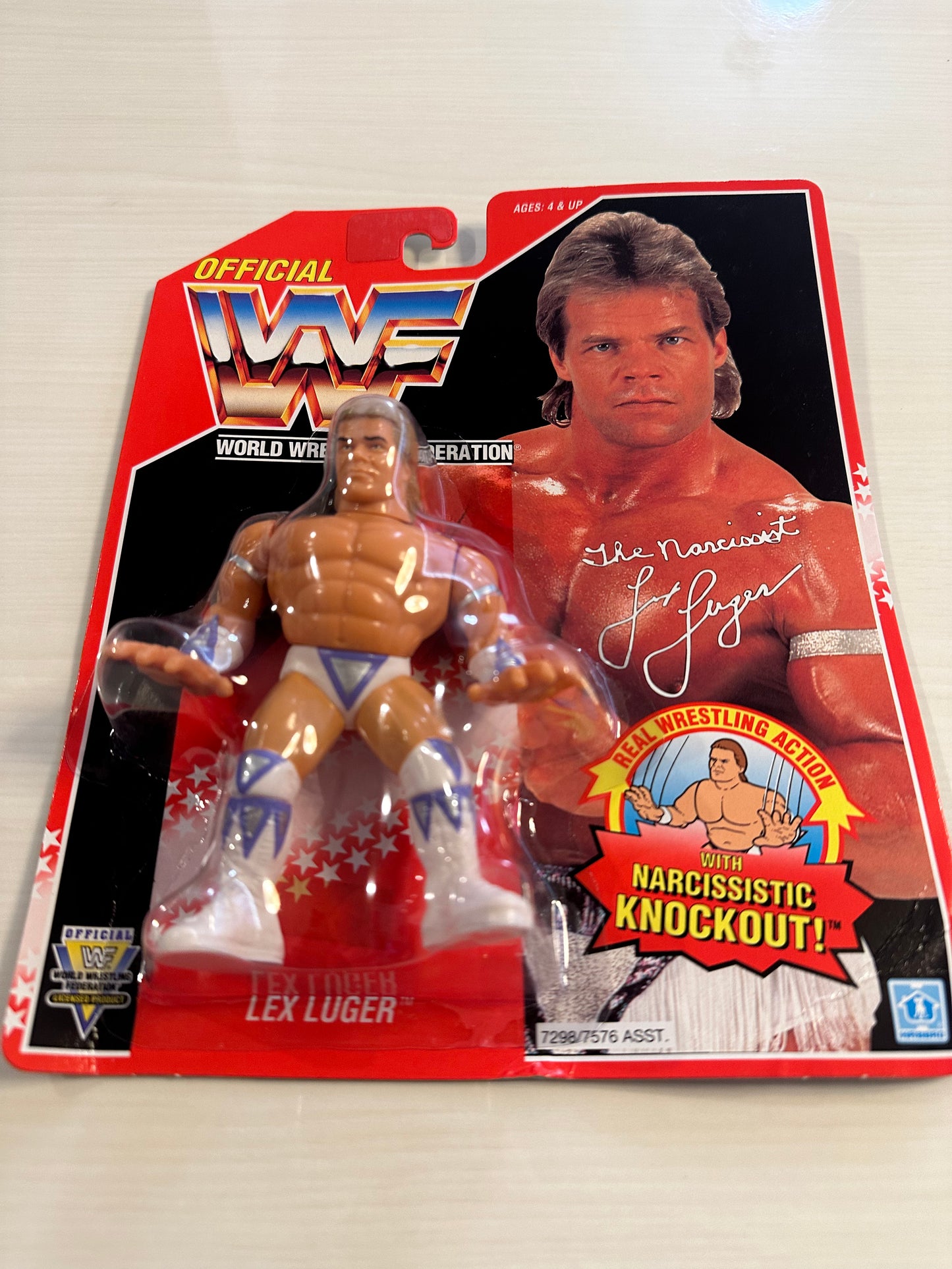 Lex Luger Series 8 WWF Hasbro