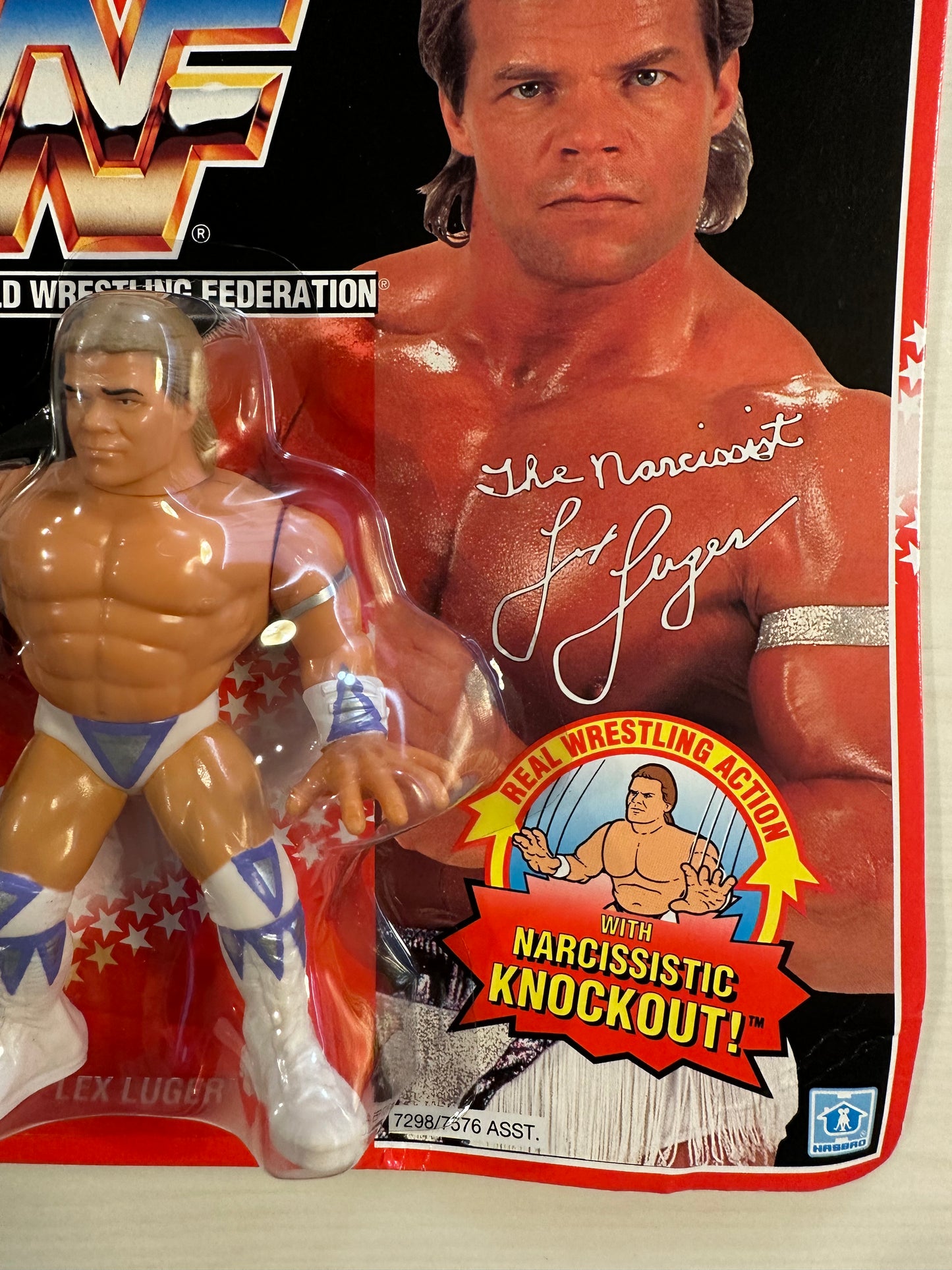 Lex Luger Series 8 WWF Hasbro