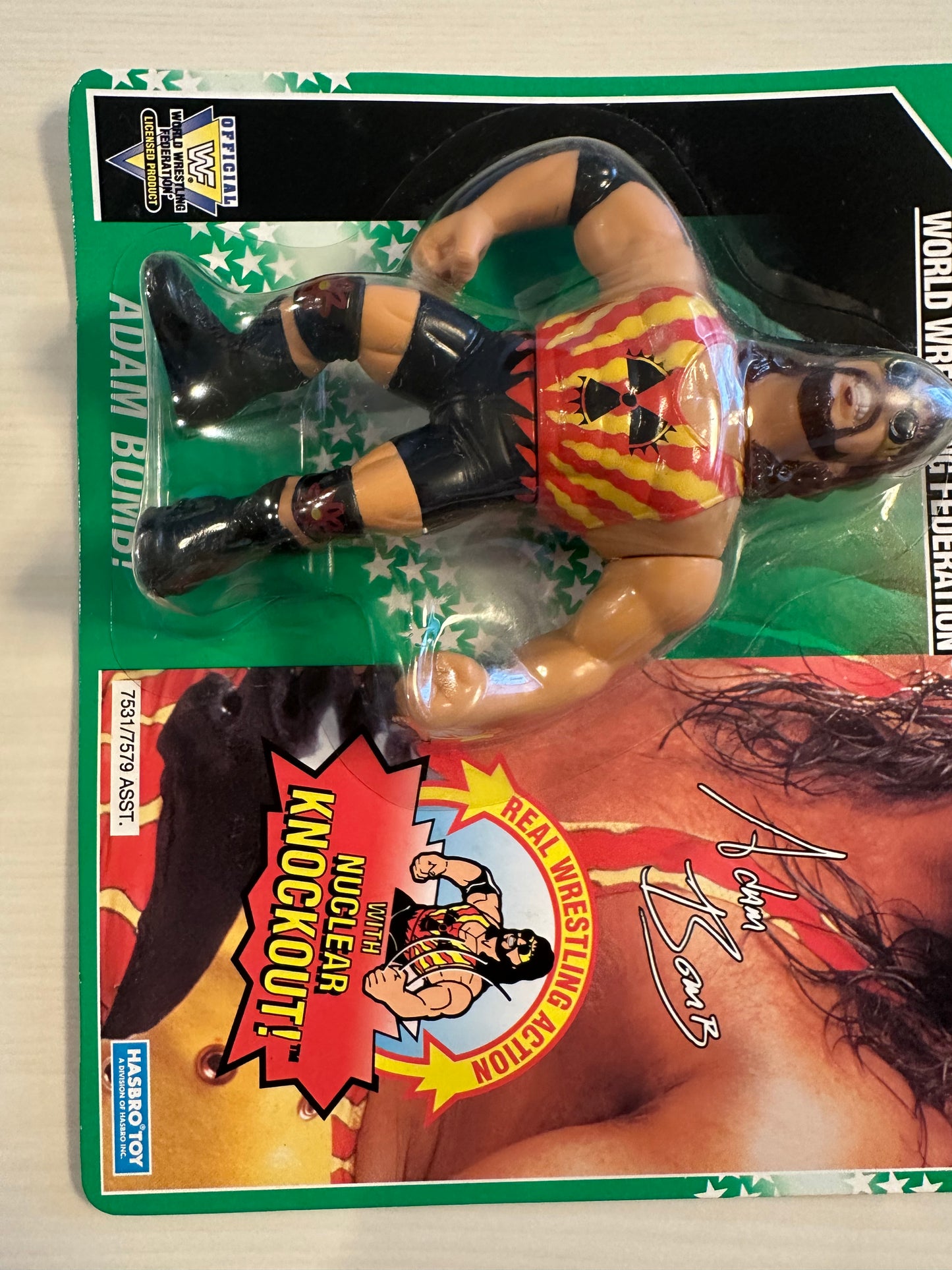 Adam Bomb Series 11 WWF Hasbro