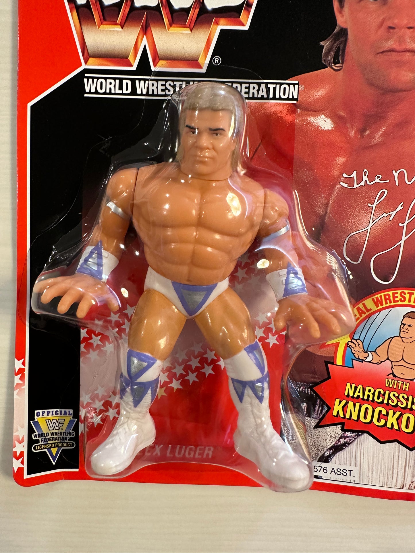 Lex Luger Series 8 WWF Hasbro