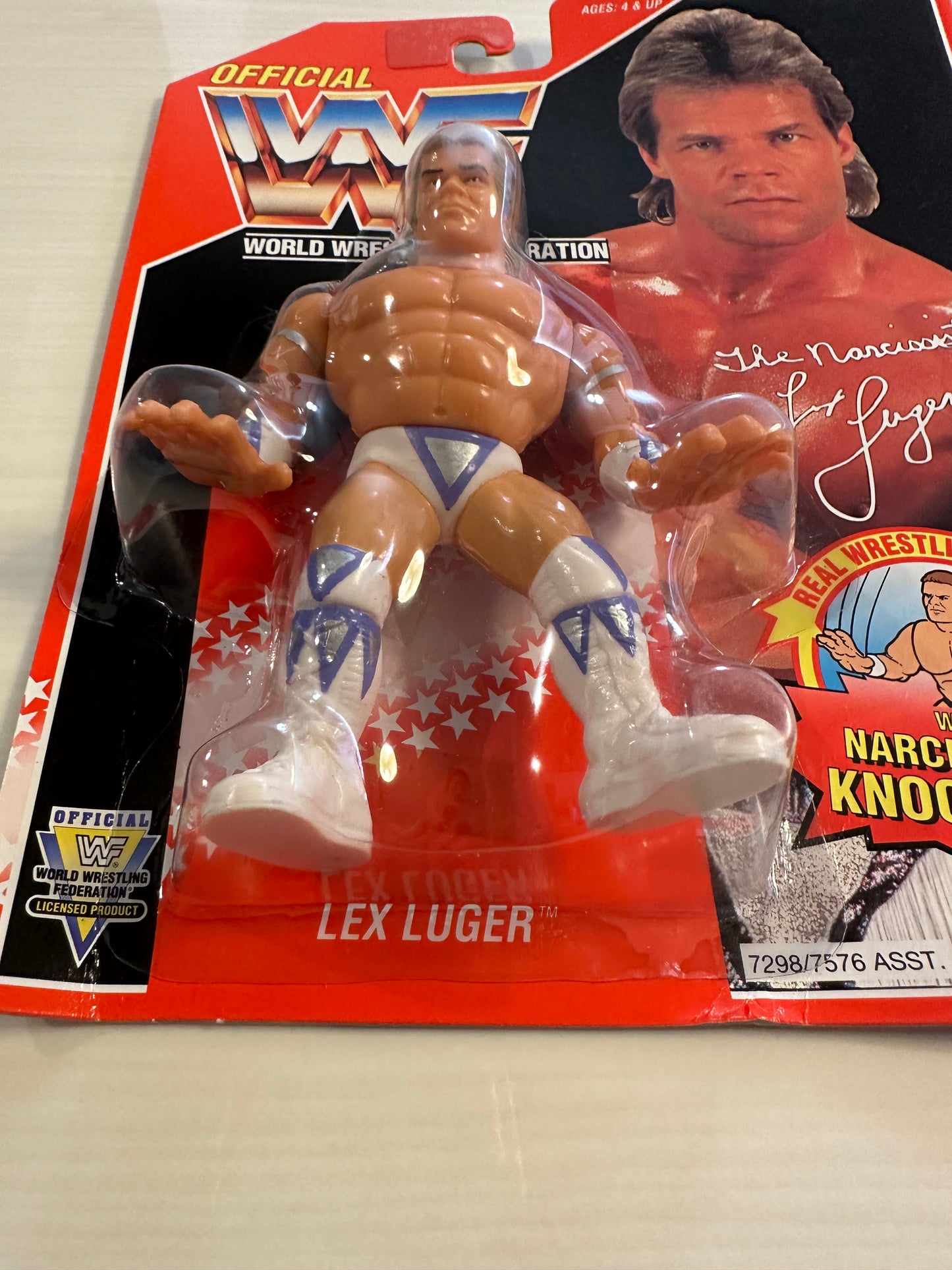 Lex Luger Series 8 WWF Hasbro