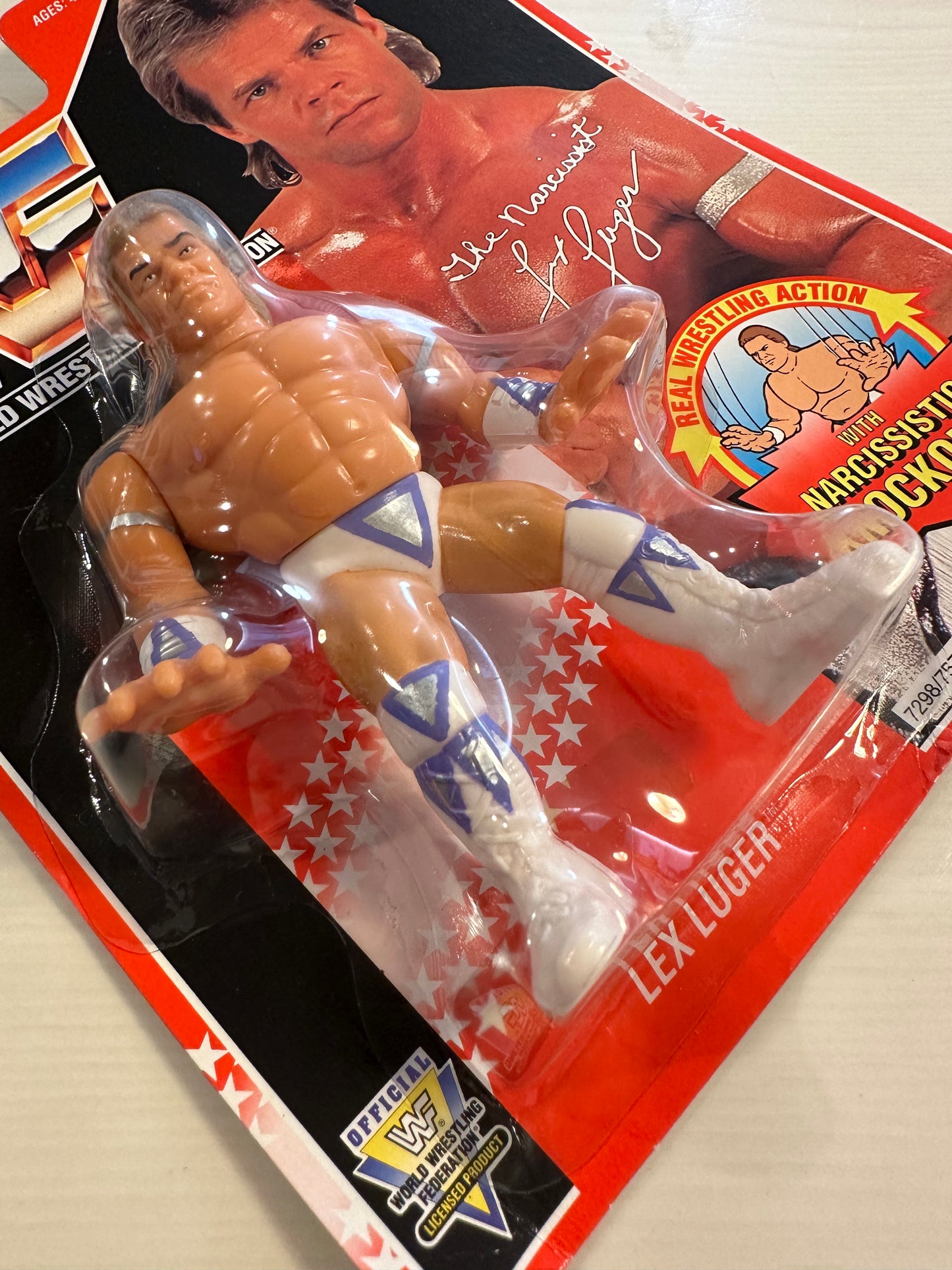 Lex Luger Series 8 WWF Hasbro