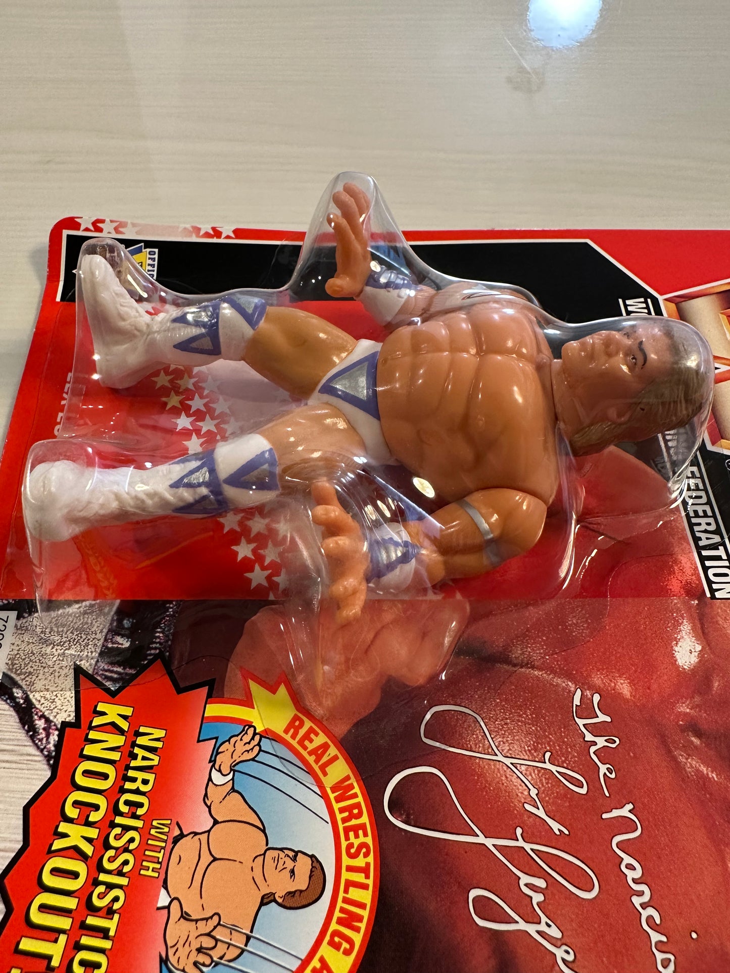 Lex Luger Series 8 WWF Hasbro