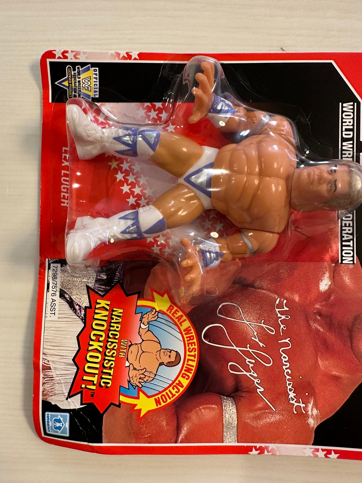 Lex Luger Series 8 WWF Hasbro