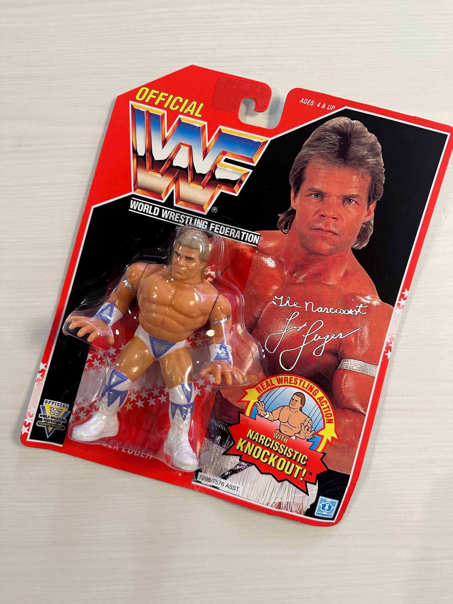 Lex Luger Series 8 WWF Hasbro