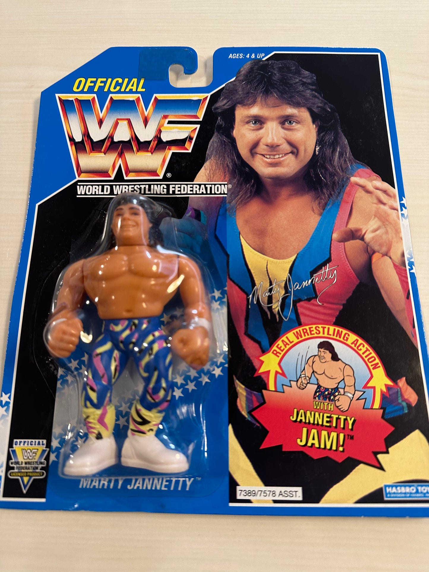 Marty Jannetty Series 10 WWF Hasbro