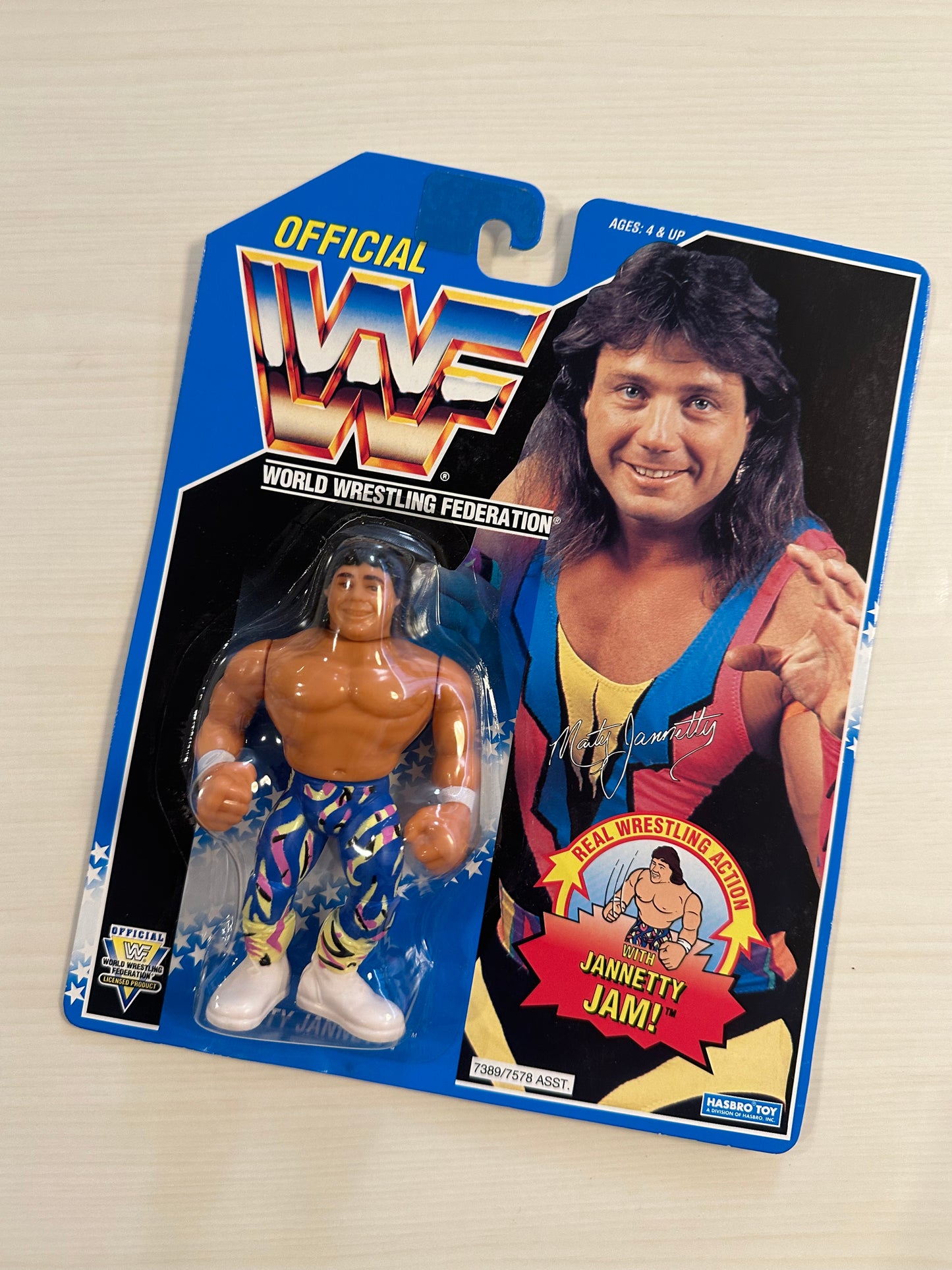 Marty Jannetty Series 10 WWF Hasbro