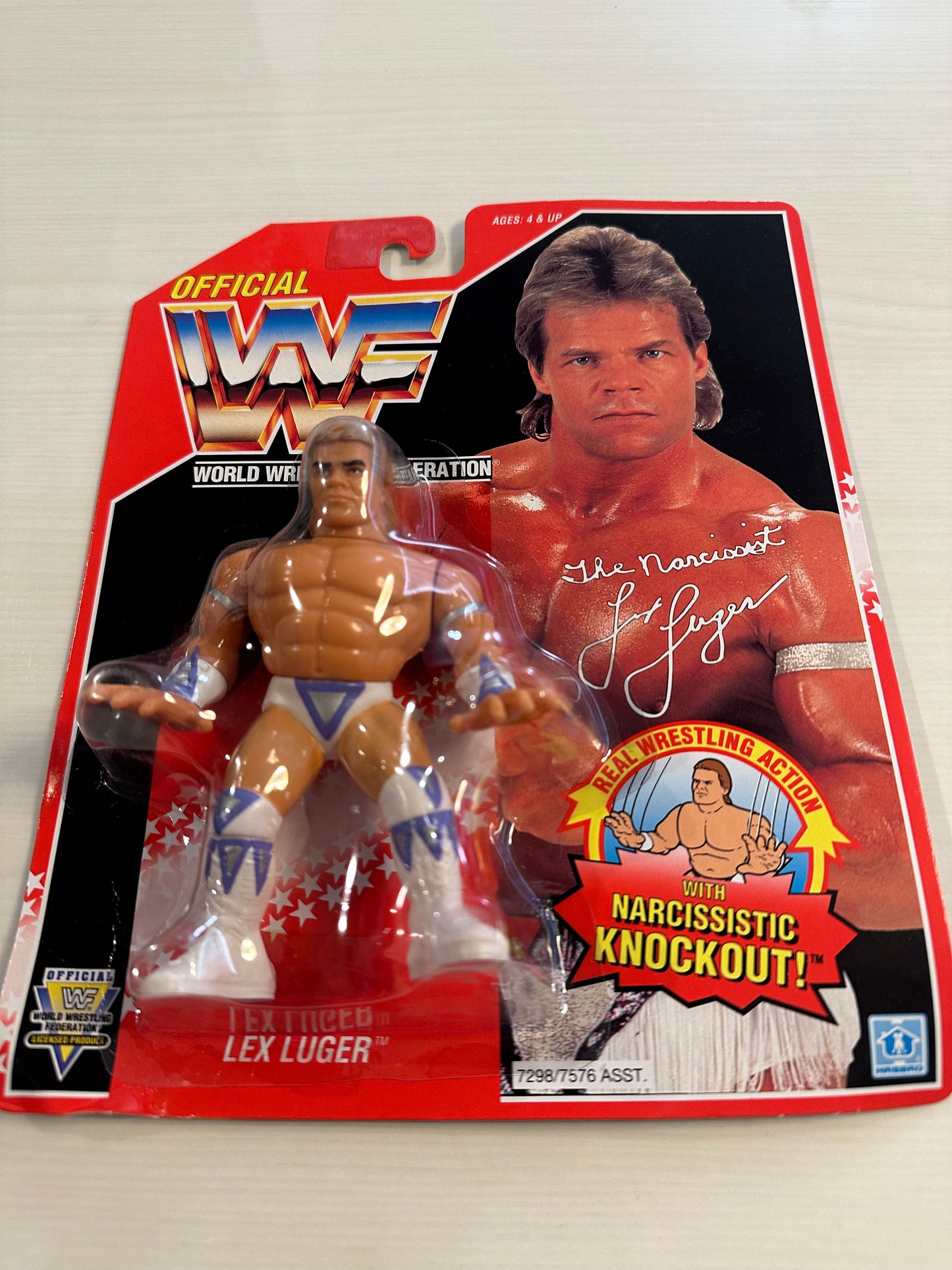 Lex Luger Series 8 WWF Hasbro