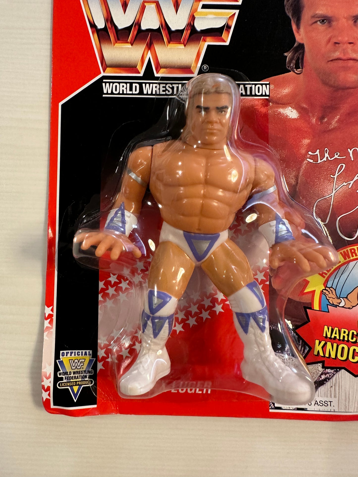 Lex Luger Series 8 WWF Hasbro