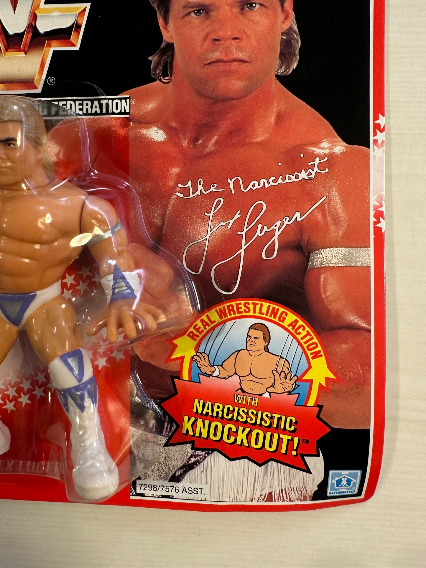 Lex Luger Series 8 WWF Hasbro