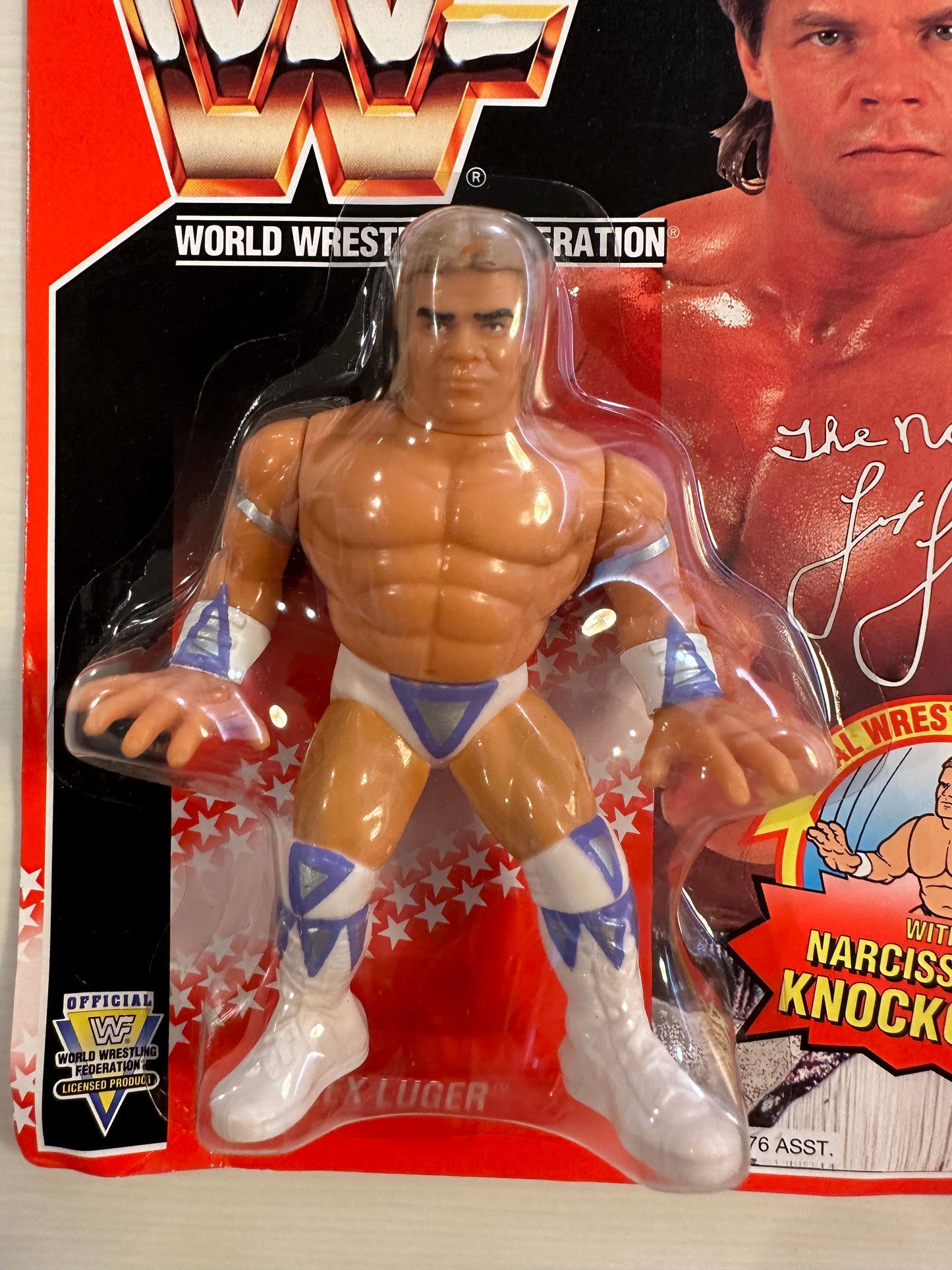 Lex Luger Series 8 WWF Hasbro