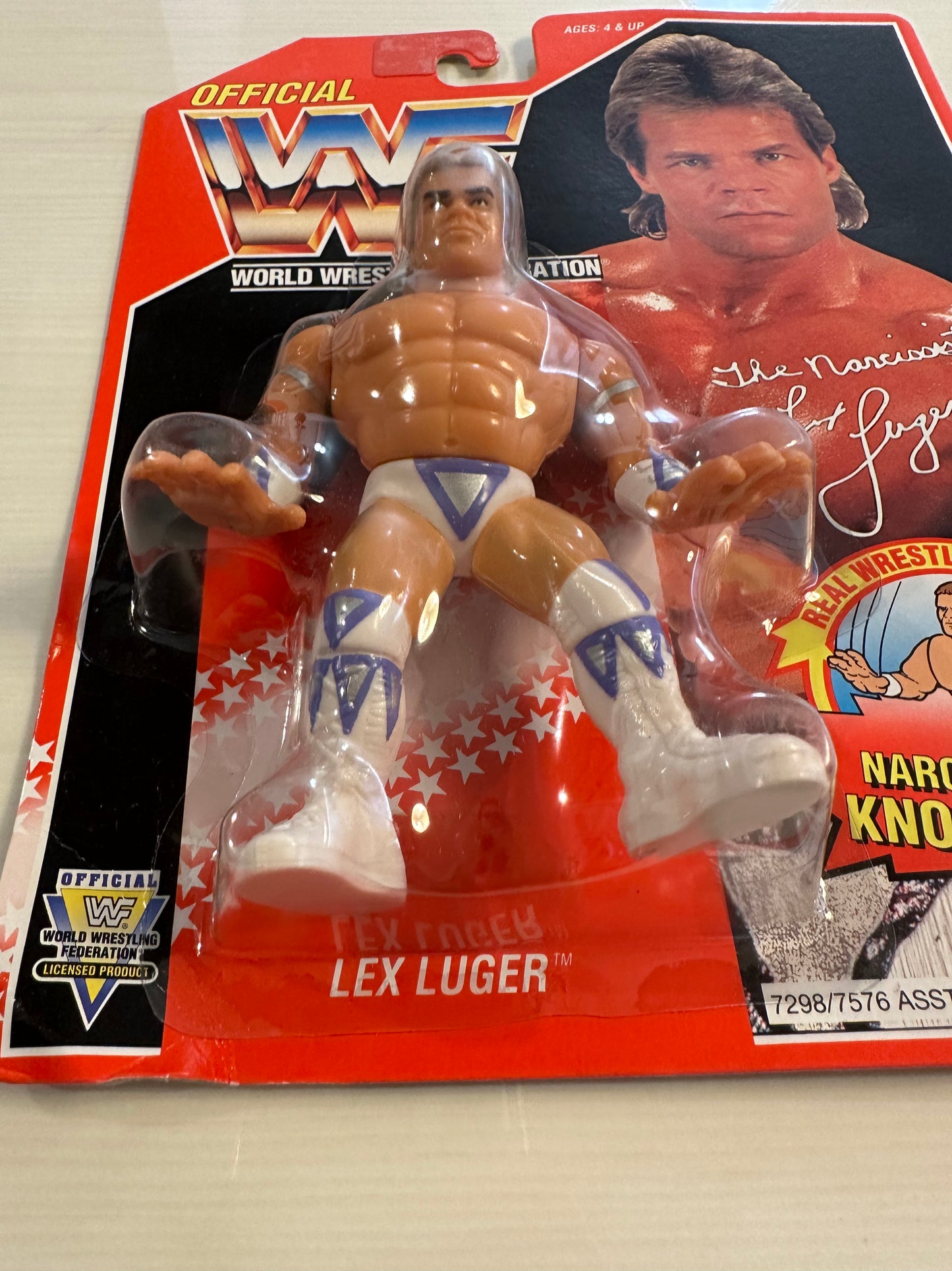 Lex Luger Series 8 WWF Hasbro