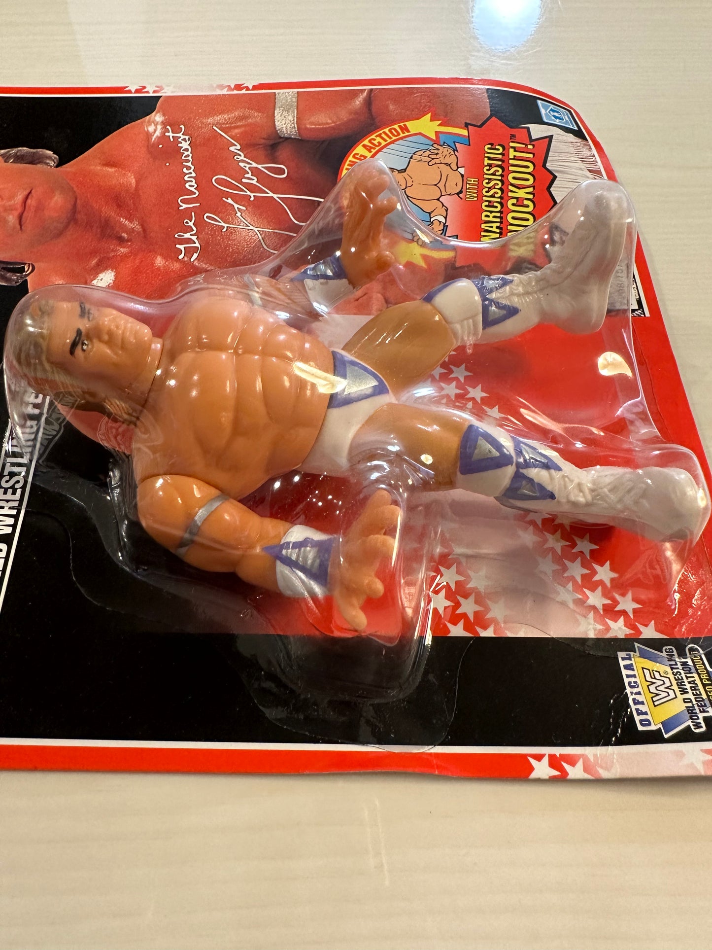 Lex Luger Series 8 WWF Hasbro