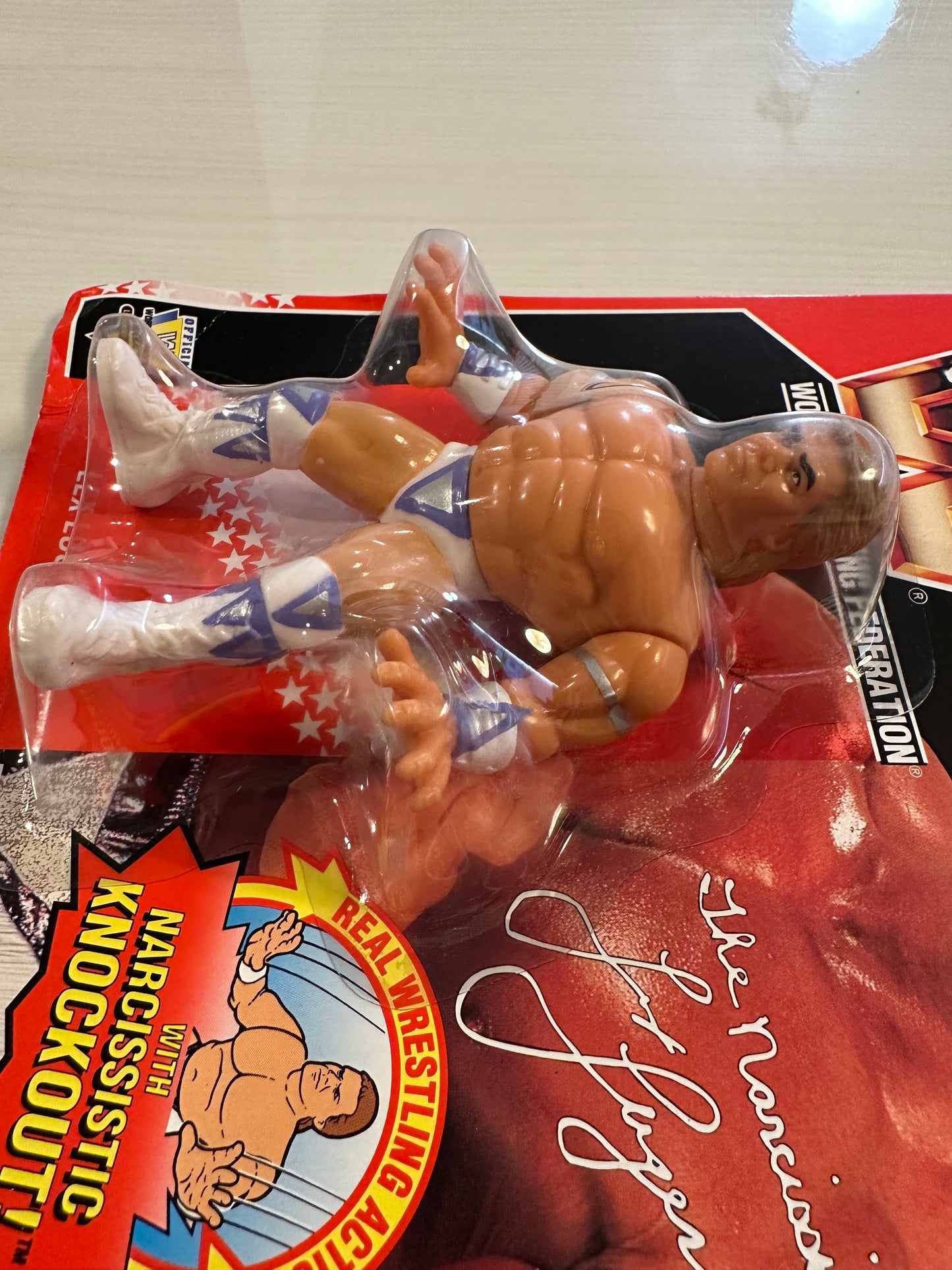 Lex Luger Series 8 WWF Hasbro