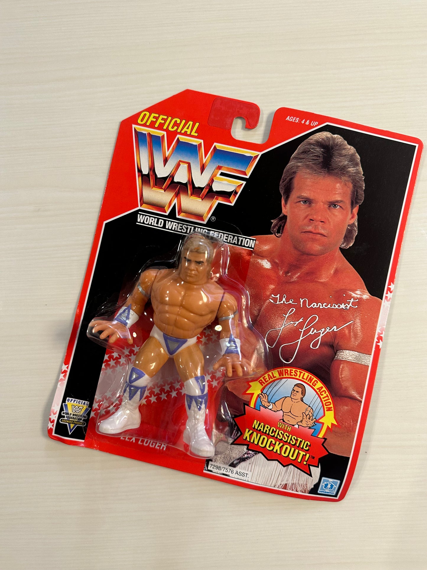 Lex Luger Series 8 WWF Hasbro